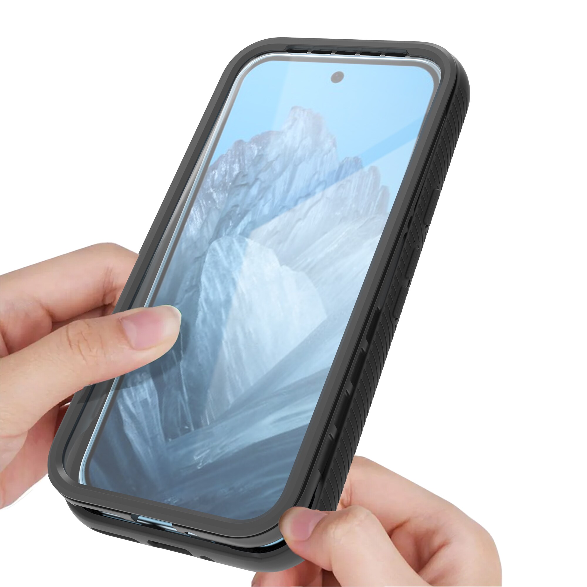 Google Pixel 9 Mobilcover Full Protection, Sort