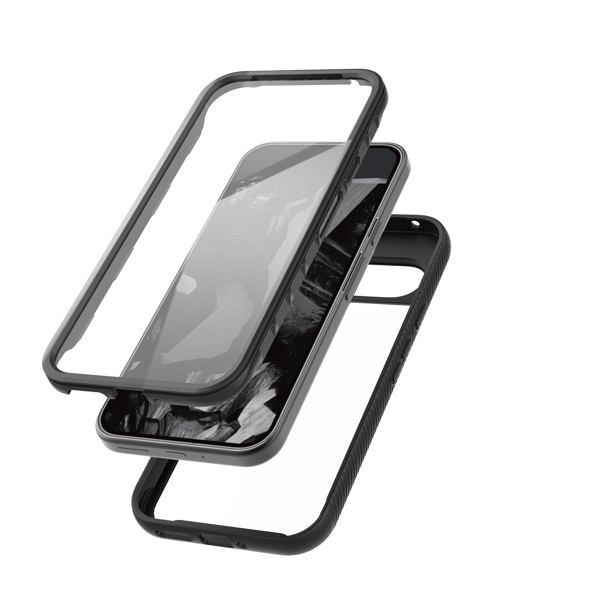 Google Pixel 9 Pro XL Mobilcover Full Protection, Sort