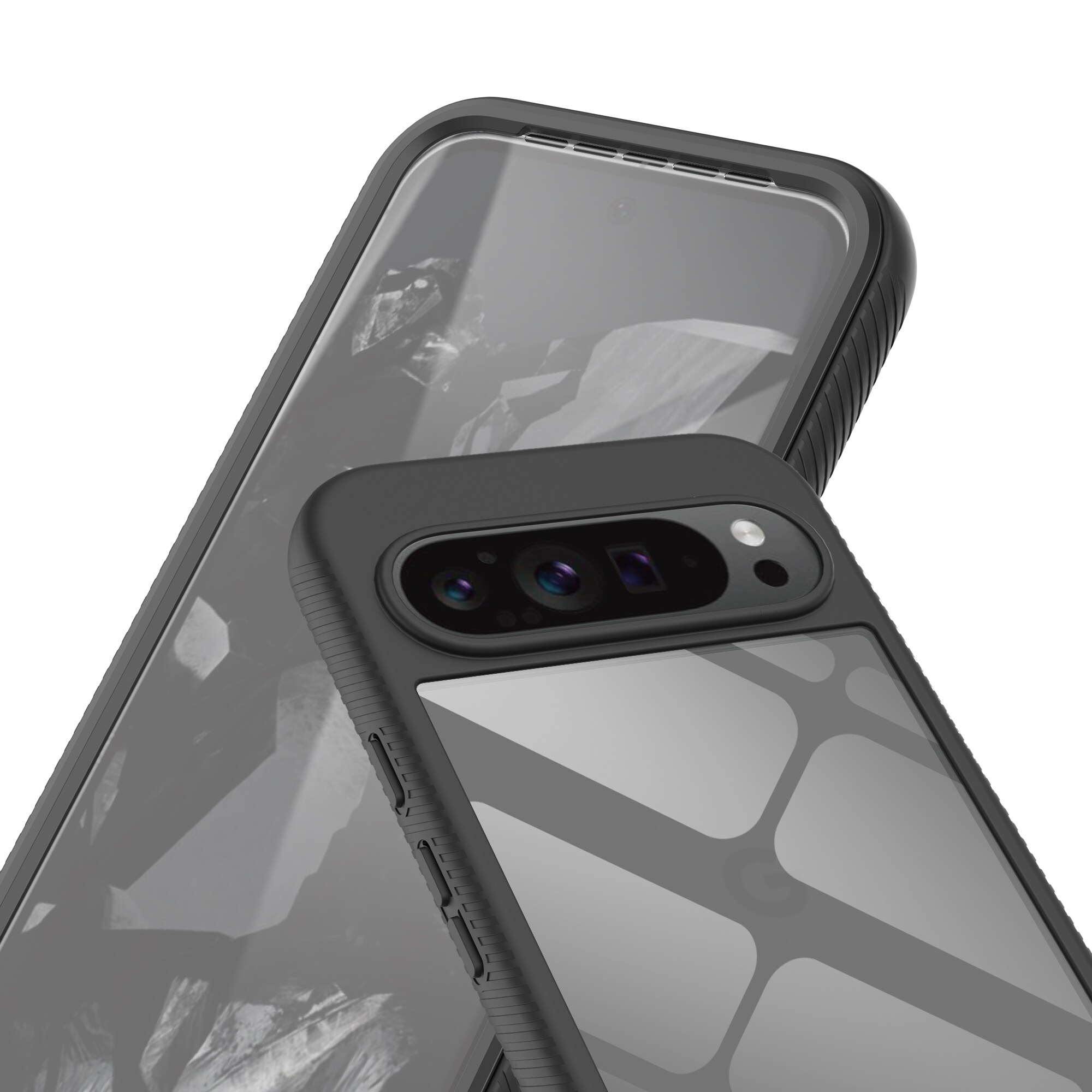 Google Pixel 9 Pro XL Mobilcover Full Protection, Sort