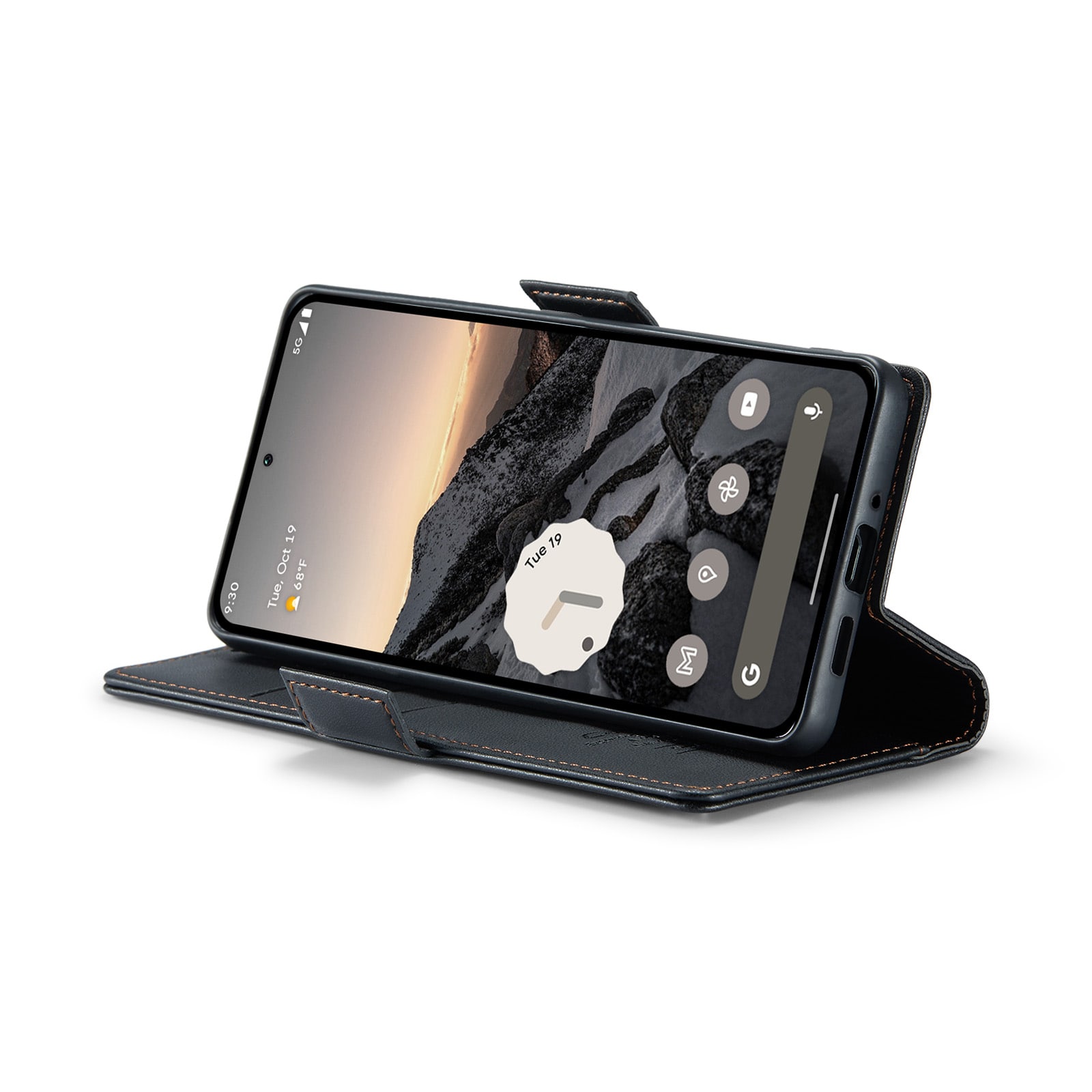 Google Pixel 10 Slankt RFID-pungetui, Sort