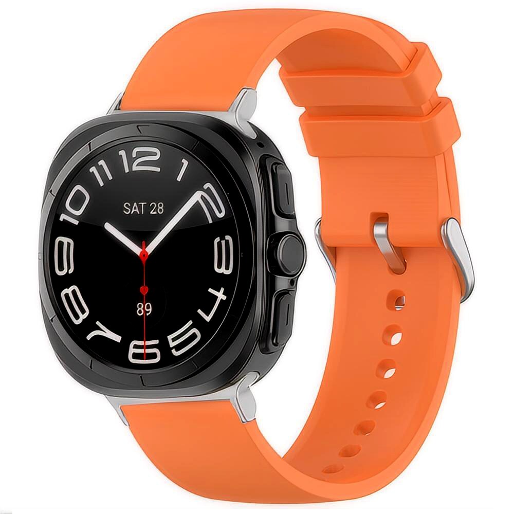 Samsung Galaxy Watch Ultra 47mm Armbånd i silikone, Orange