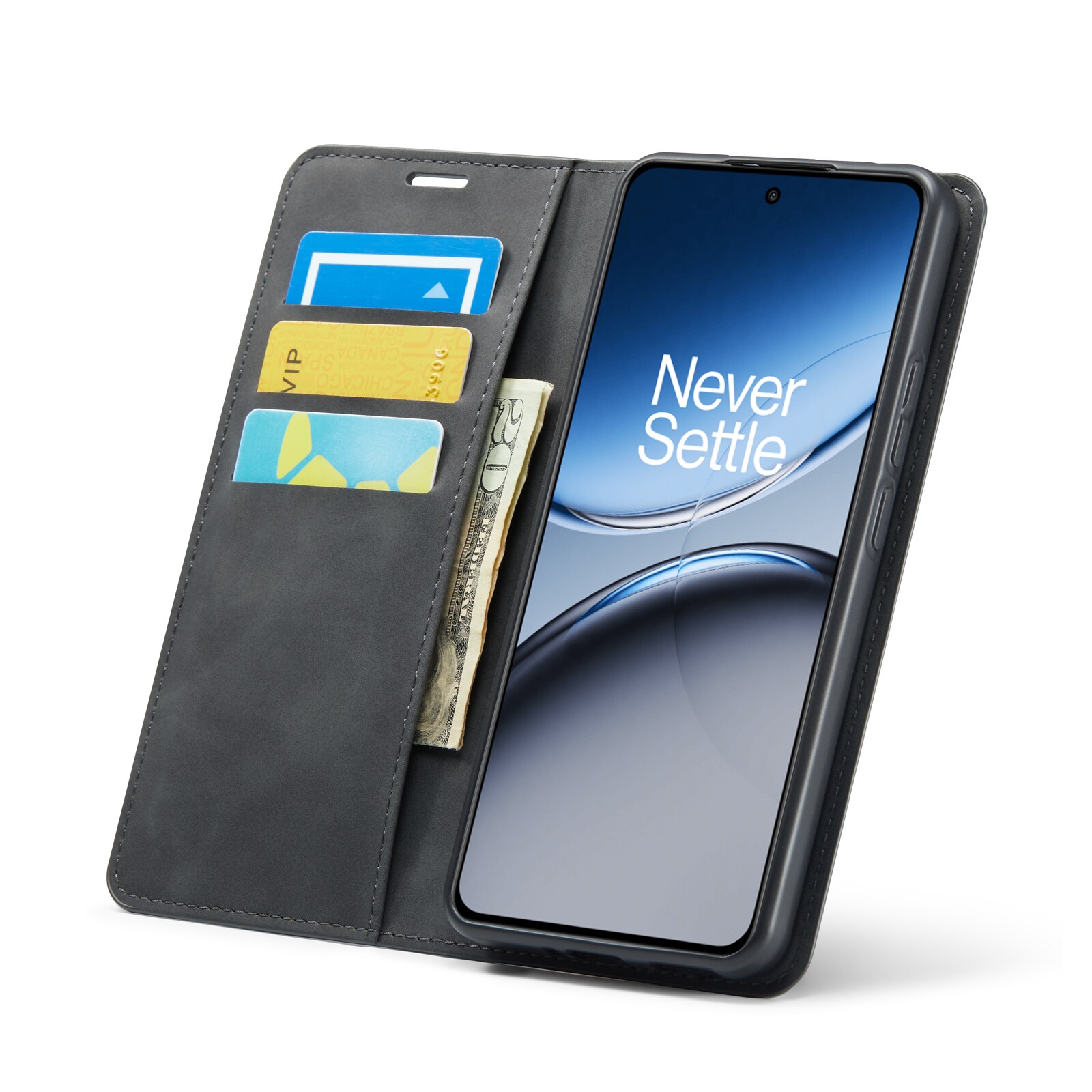  OnePlus Nord 4 Slankt etui med kortholder, Sort