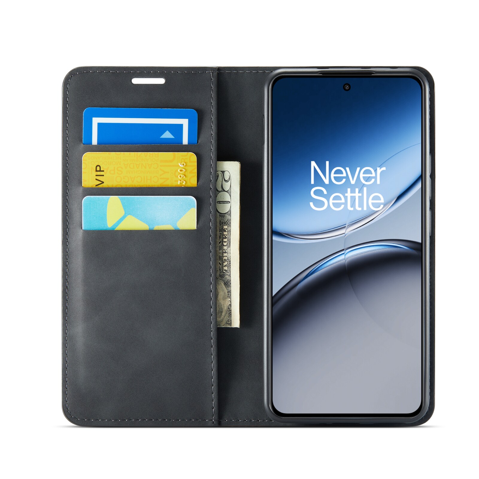  OnePlus Nord 4 Slankt etui med kortholder, Sort