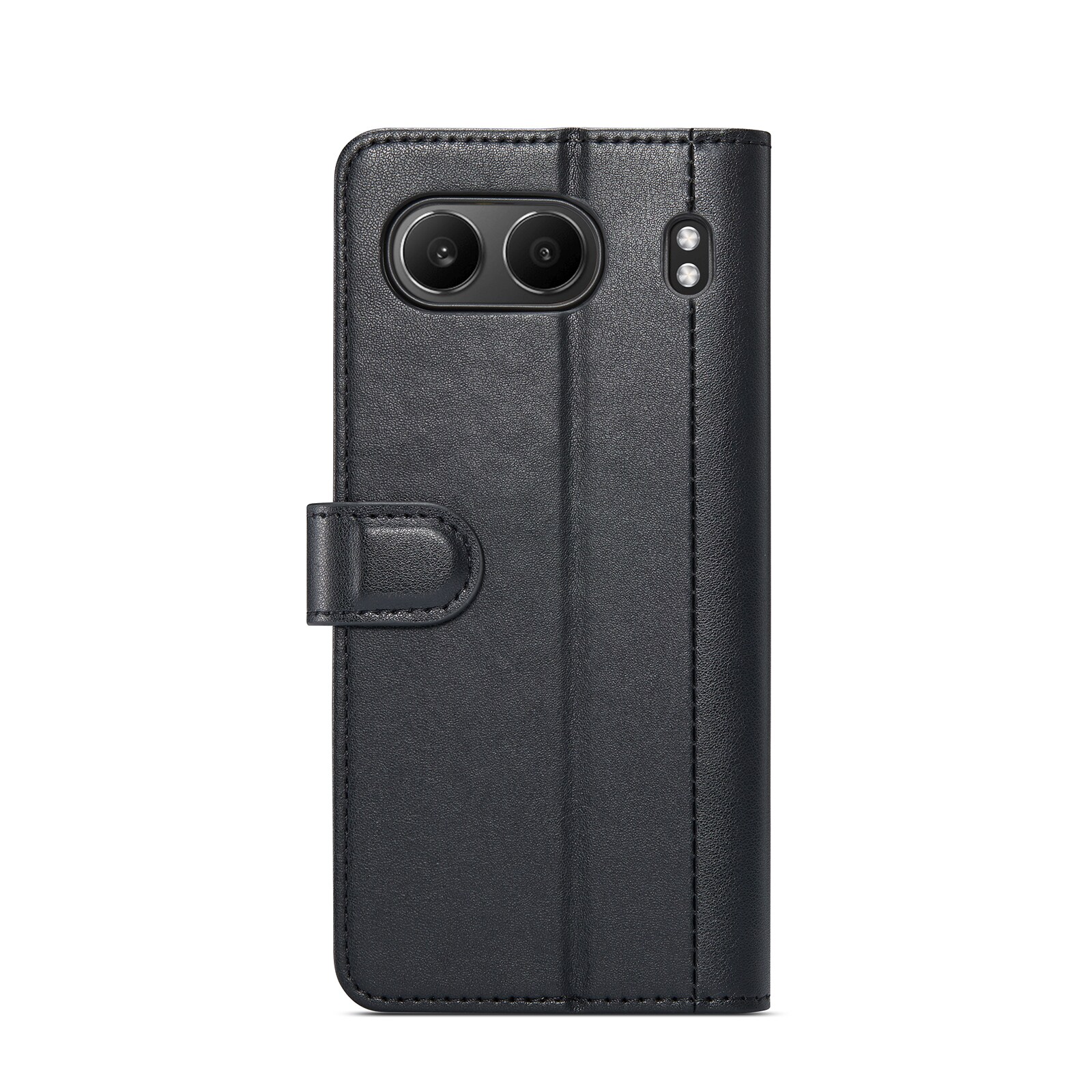  OnePlus Nord 4 Pungetui i ægte læder, Sort