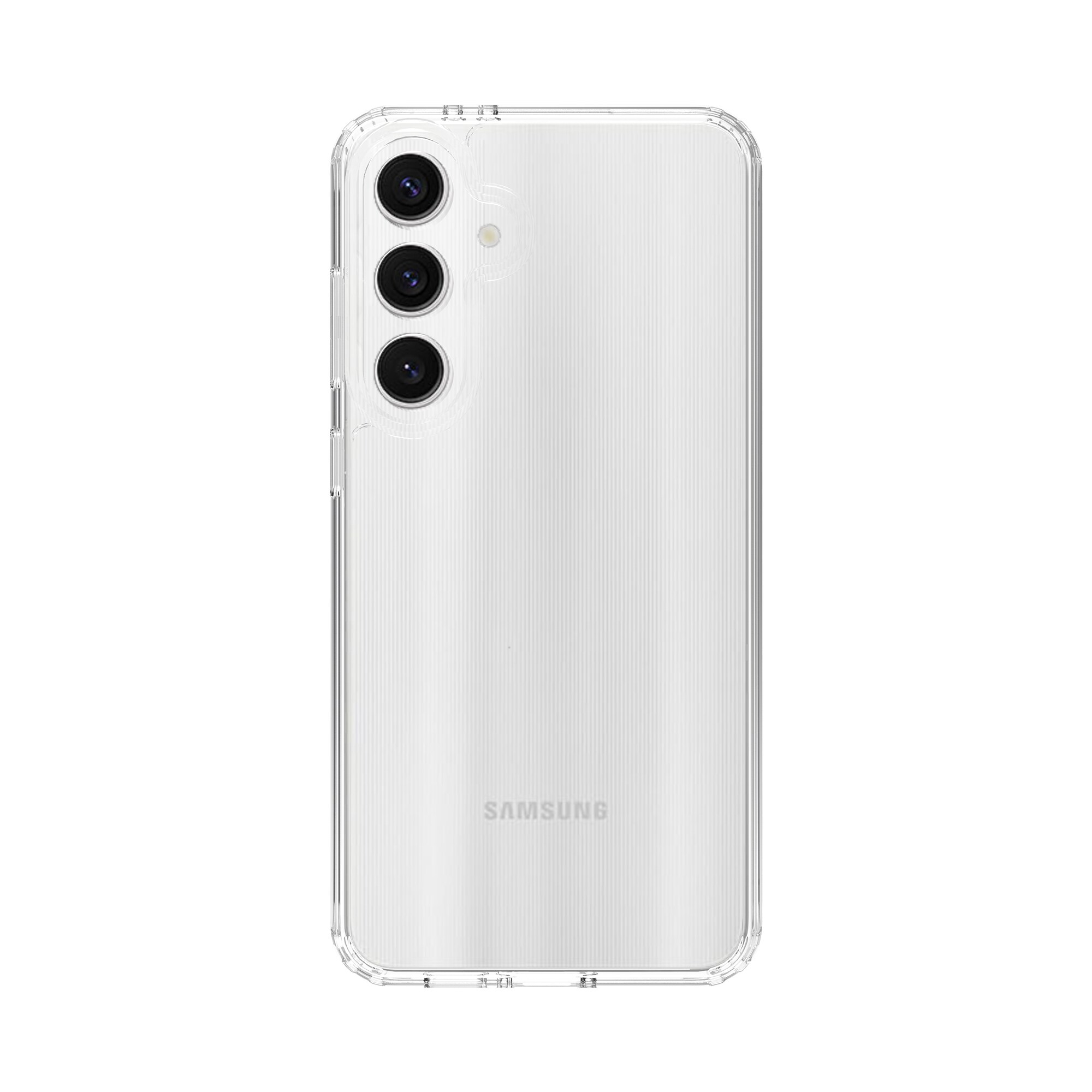 Samsung Galaxy S24 FE Crystal Hybrid-cover, Gennemsigtig