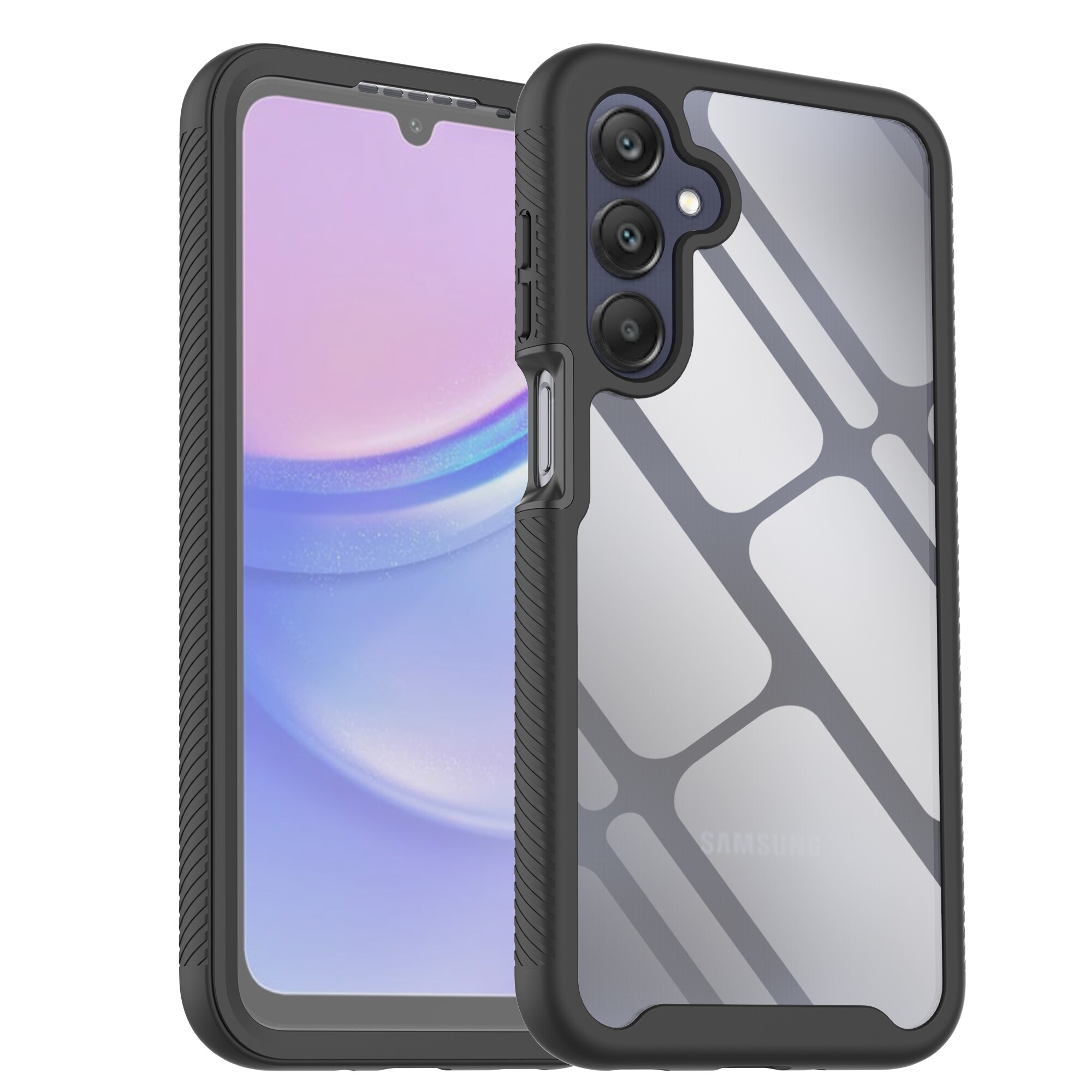 Samsung Galaxy A16 Mobilcover Full Protection, Sort