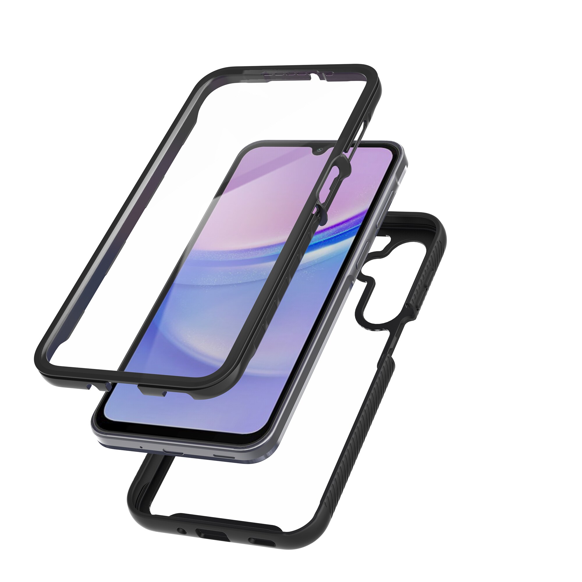 Samsung Galaxy A16 Mobilcover Full Protection, Sort