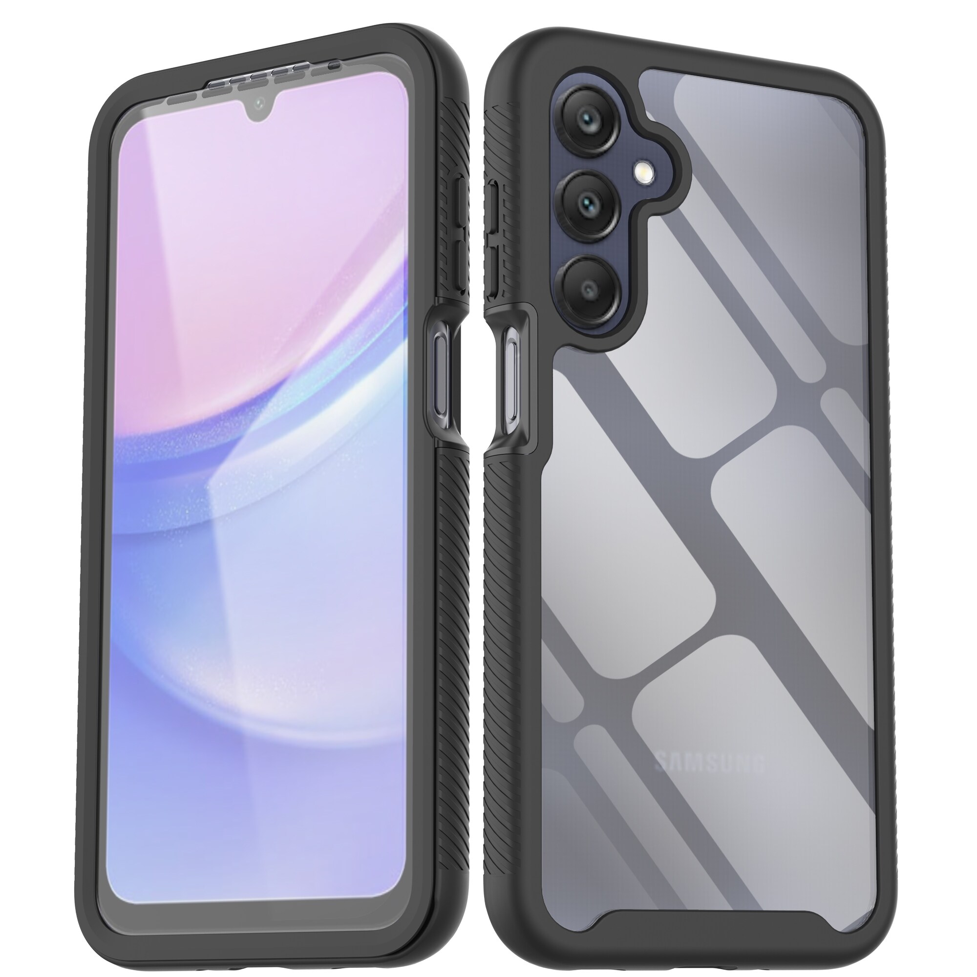 Samsung Galaxy A16 Mobilcover Full Protection, Sort