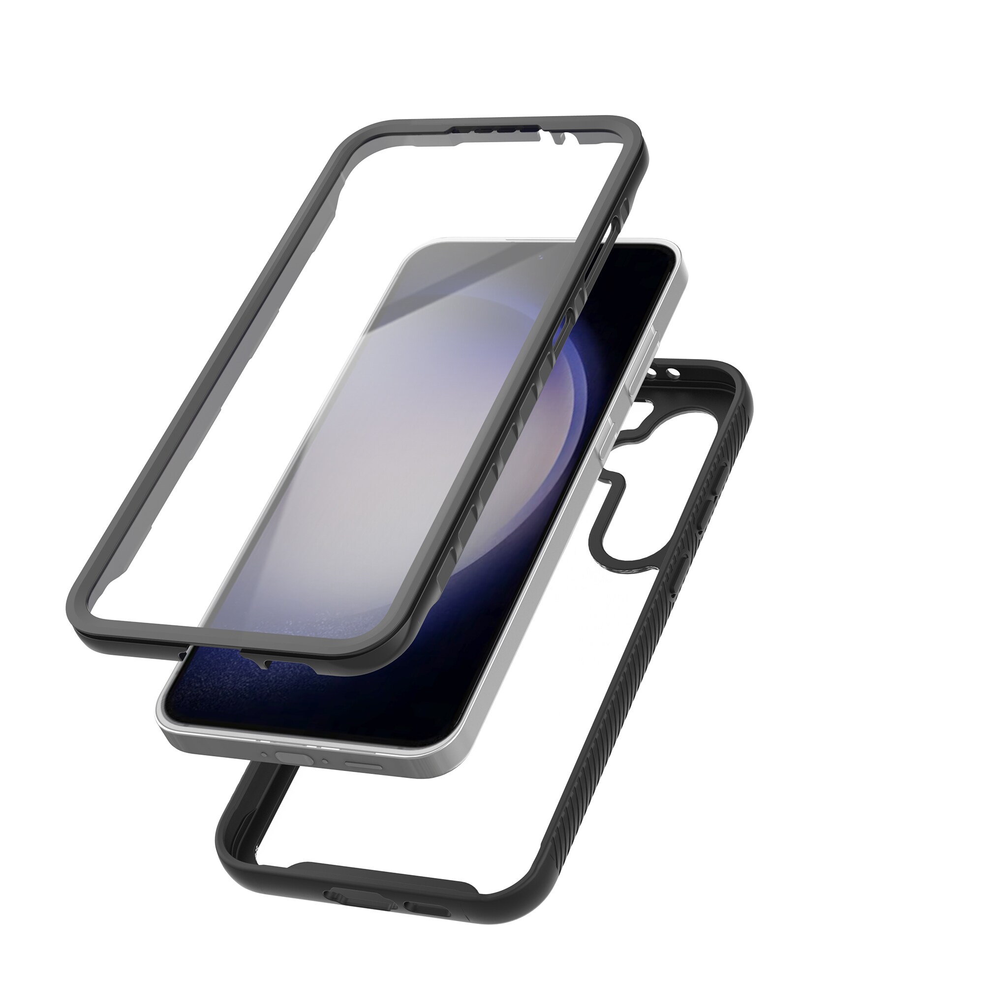 Samsung Galaxy S24 FE Mobilcover Full Protection, Sort