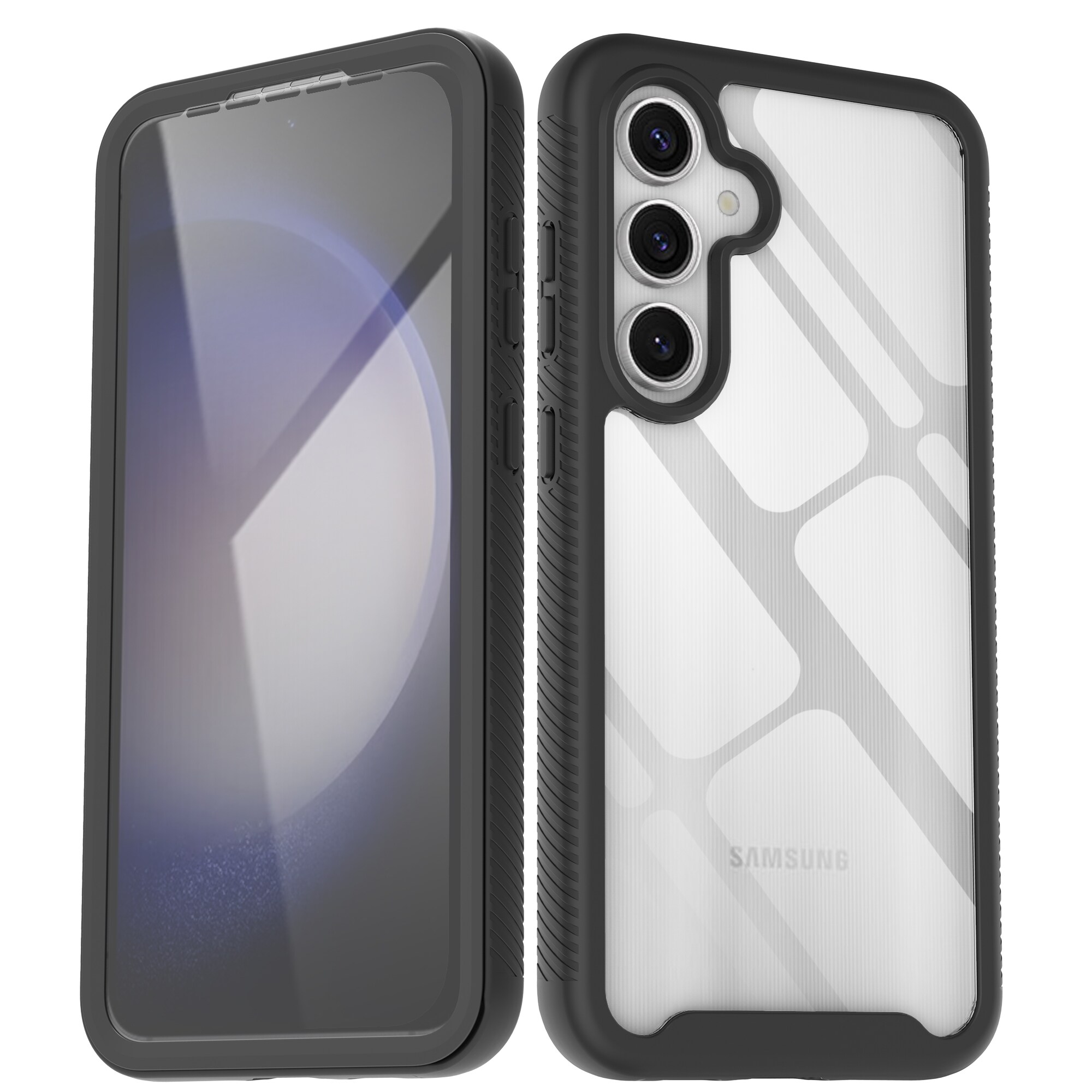 Samsung Galaxy S24 FE Mobilcover Full Protection, Sort