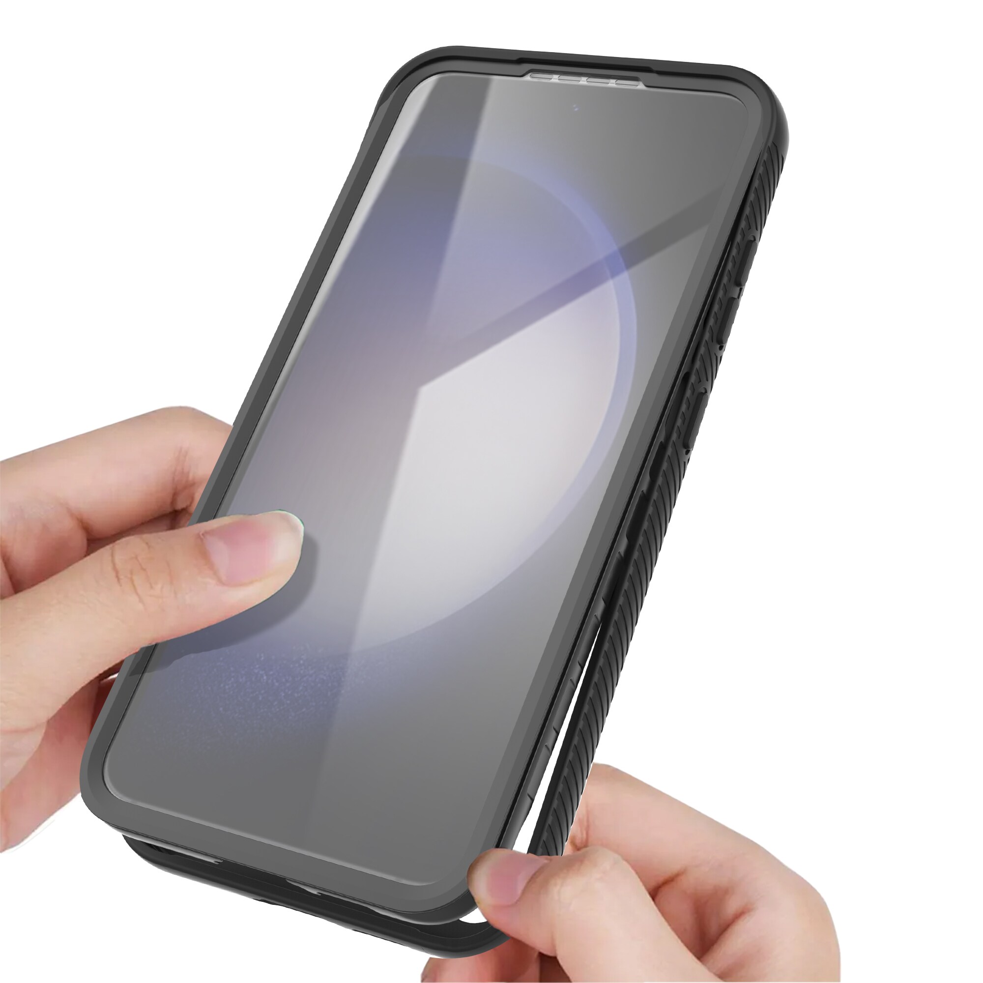 Samsung Galaxy S24 FE Mobilcover Full Protection, Sort