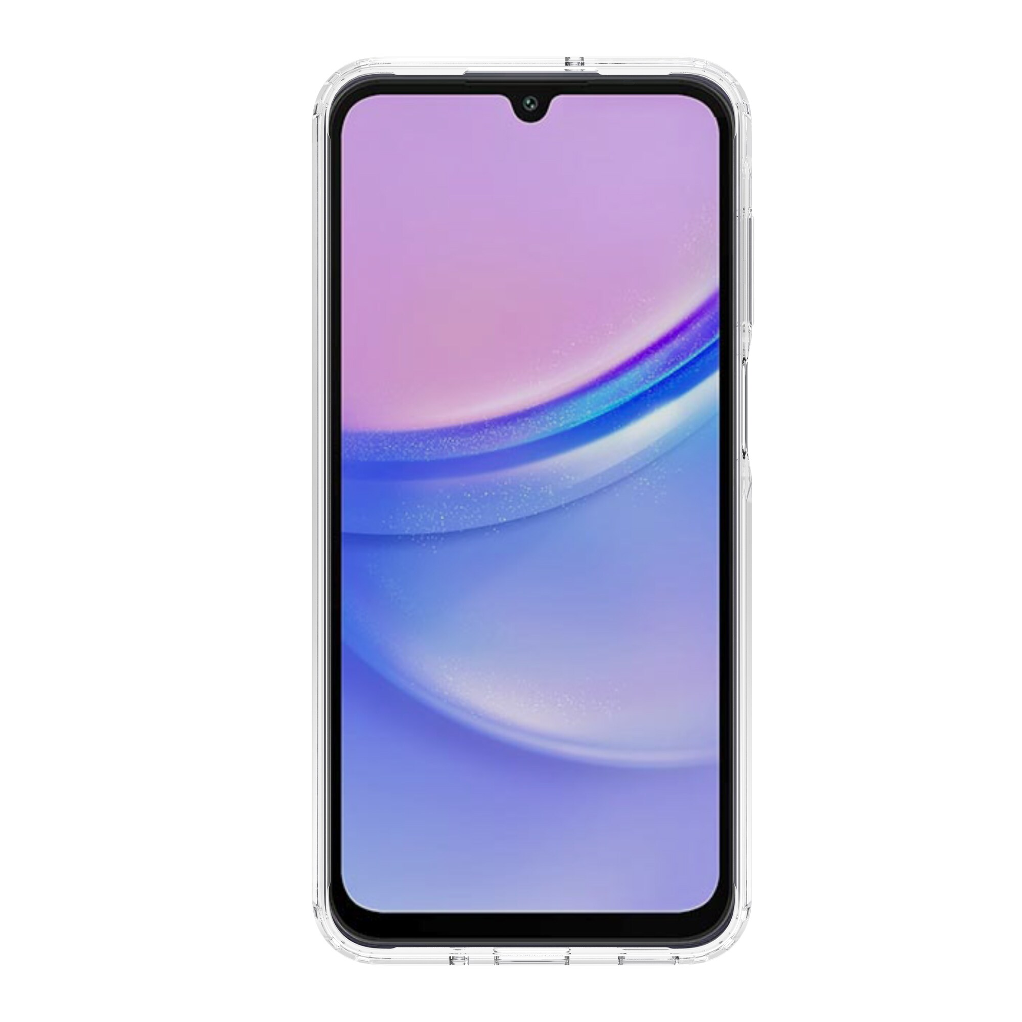 Samsung Galaxy A16 Crystal Hybrid-cover, Gennemsigtig