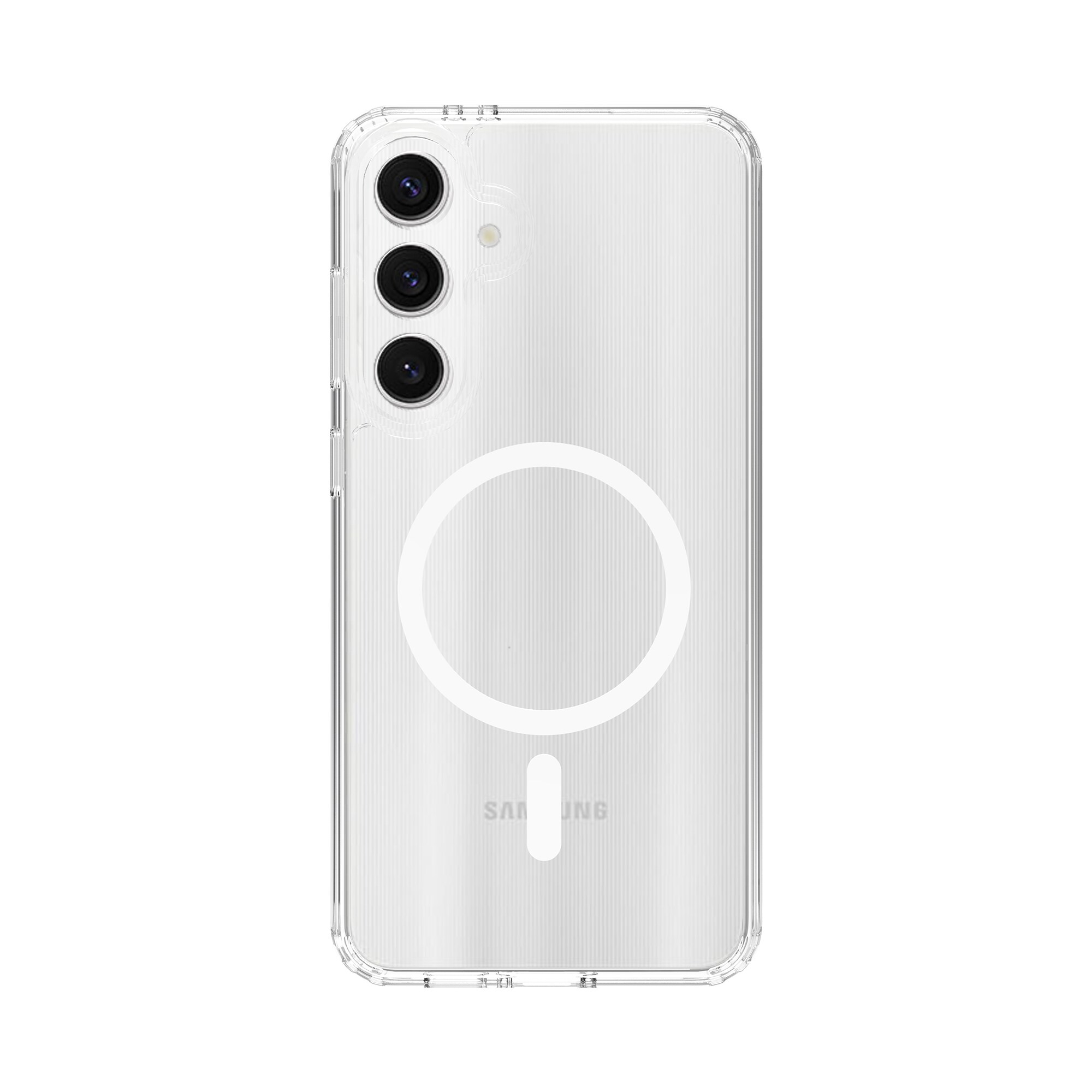 Samsung Galaxy S24 FE MagSafe Hybrid-cover, Gennemsigtig