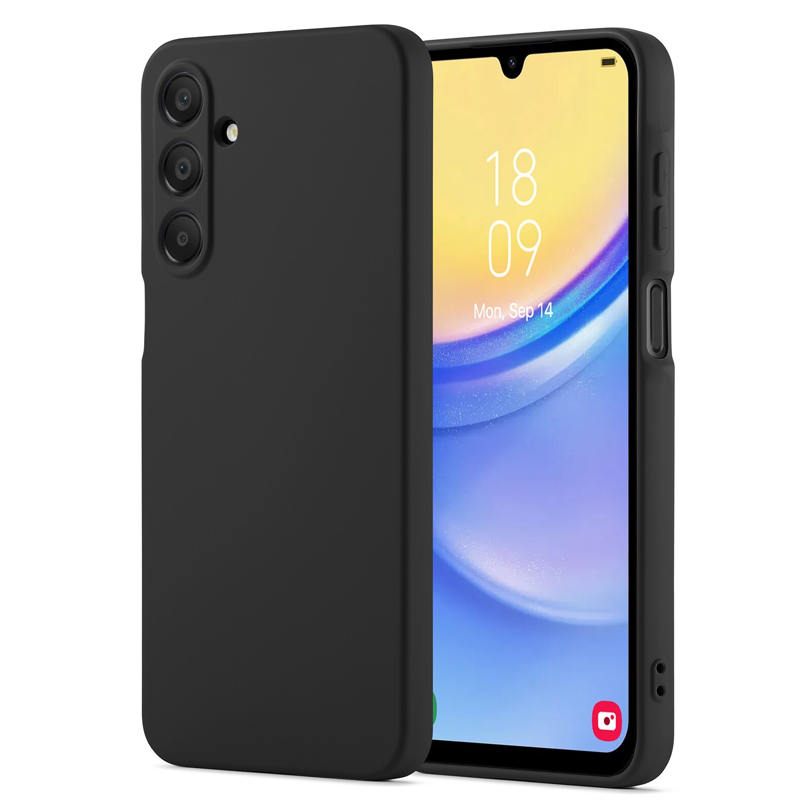 Samsung Galaxy A16 Mobilcover i TPU, Sort