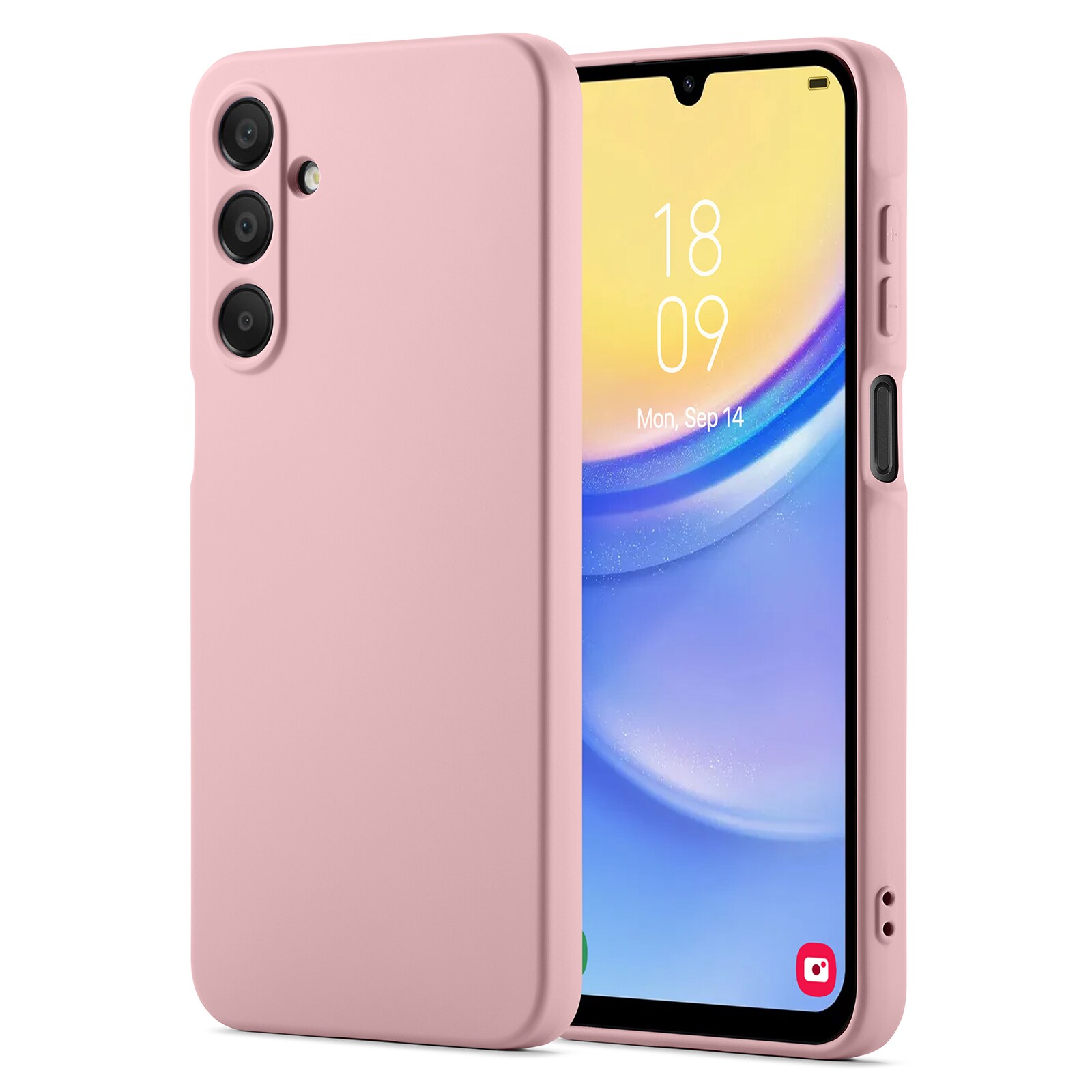 Samsung Galaxy A16 Mobilcover i TPU, Lyserød