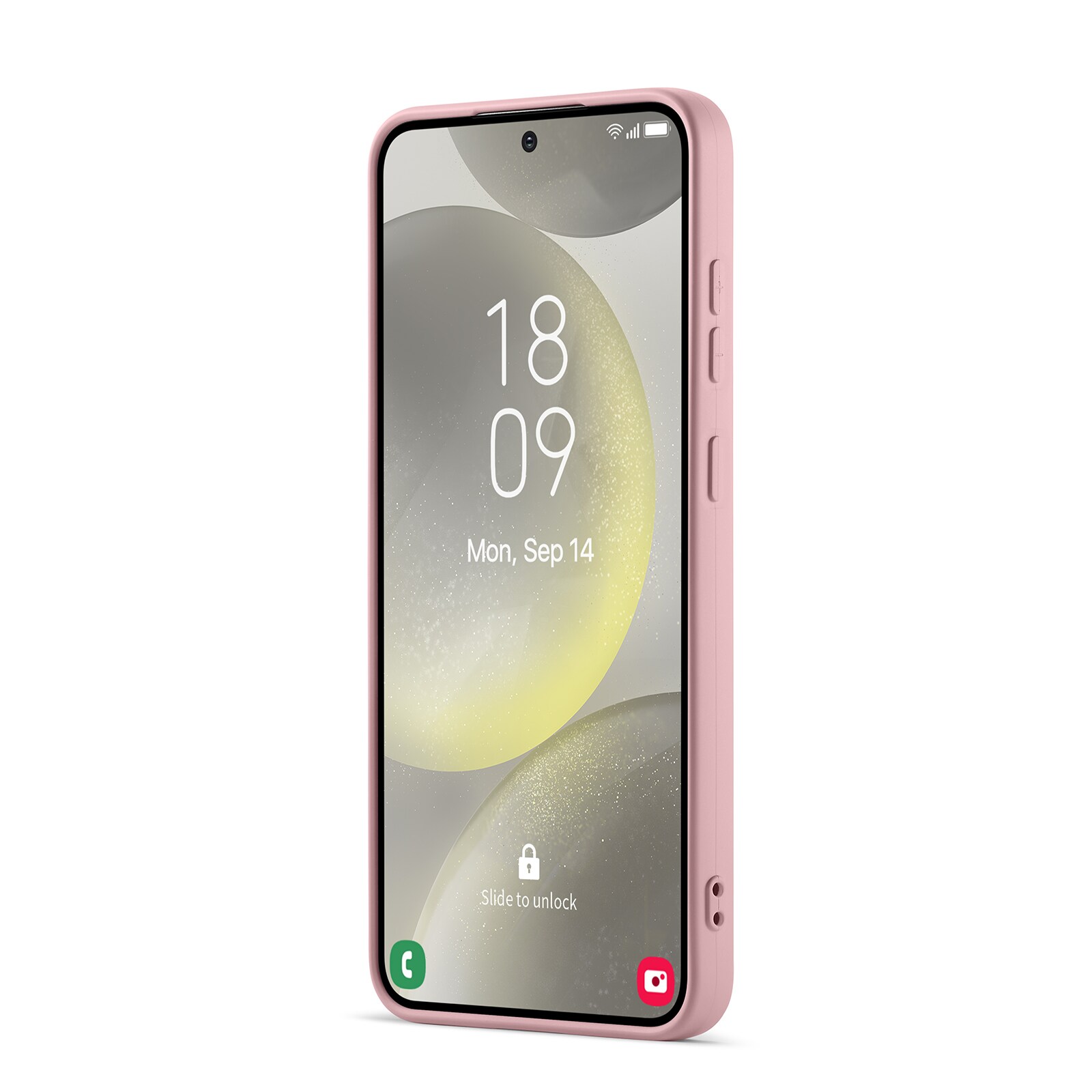 Samsung Galaxy S24 FE Mobilcover i TPU, Lyserød