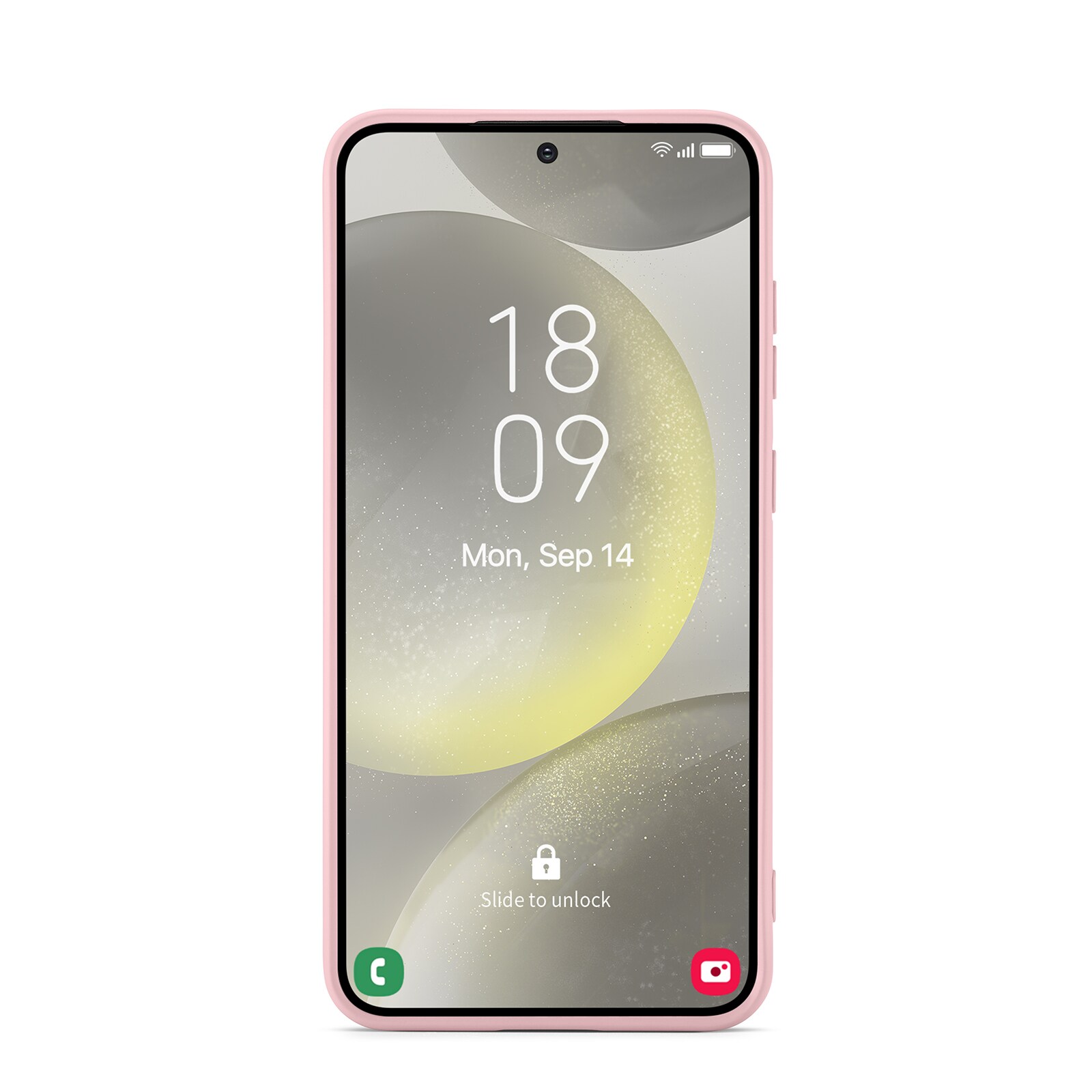 Samsung Galaxy S24 FE Mobilcover i TPU, Lyserød