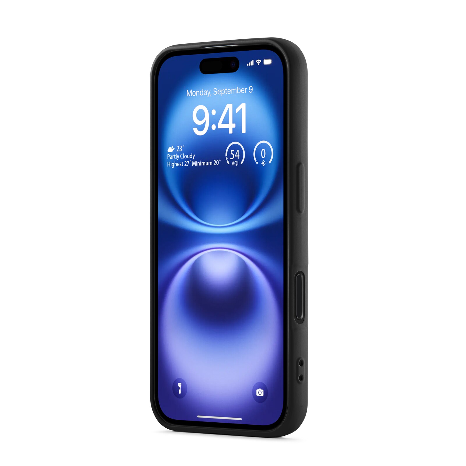 iPhone 16 Plus Mobilcover i TPU, Sort