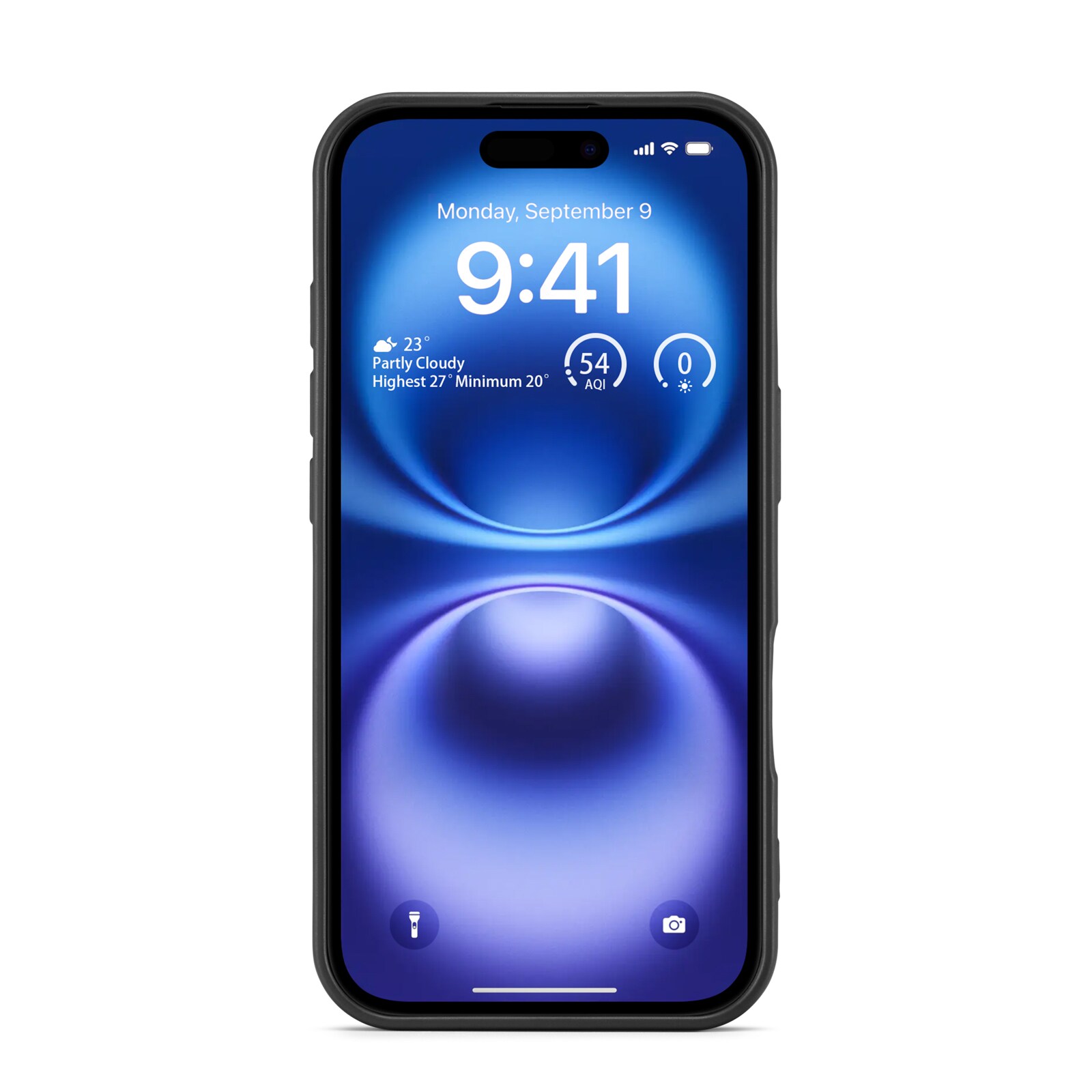 iPhone 16 Plus Mobilcover i TPU, Sort