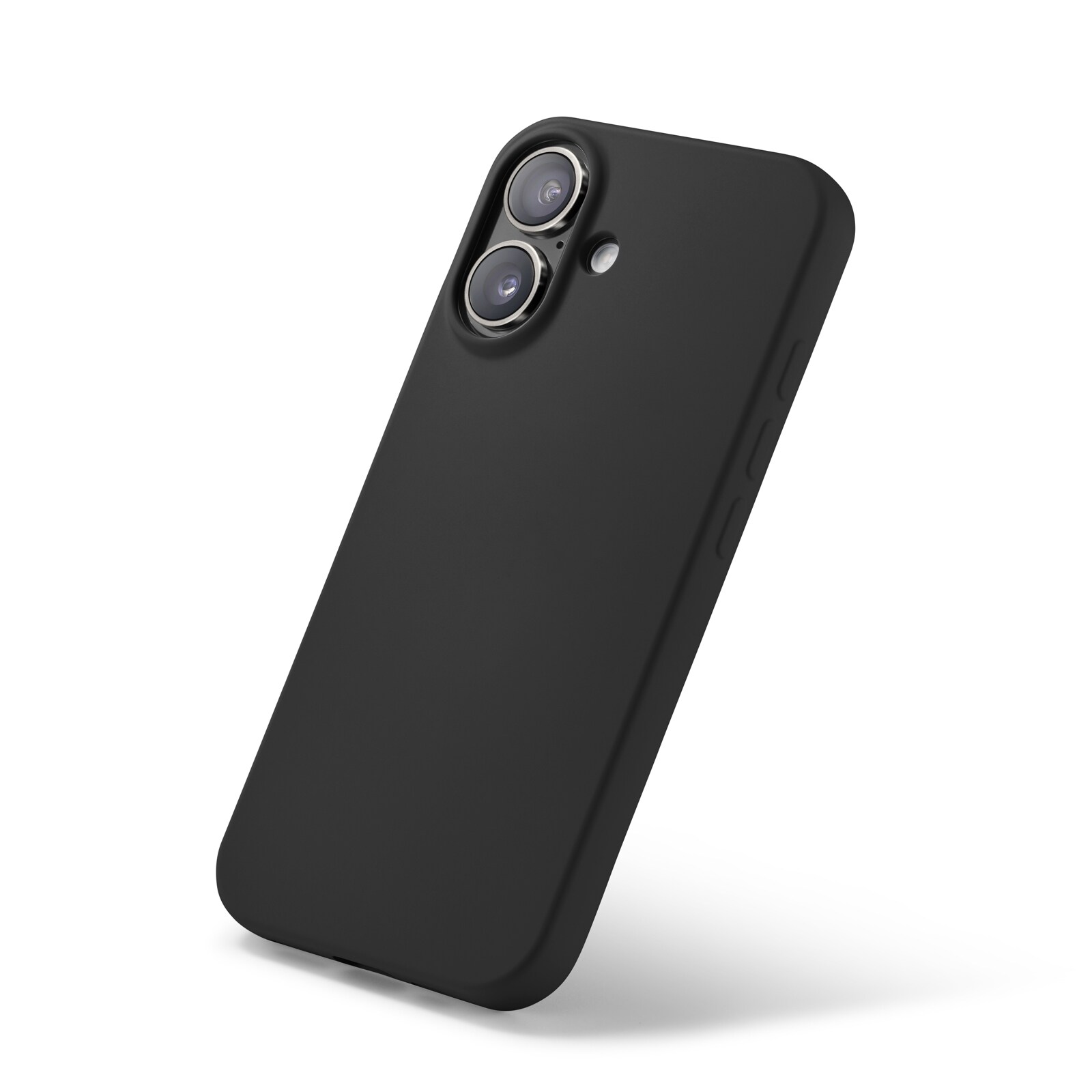 iPhone 16 Plus Mobilcover i TPU, Sort