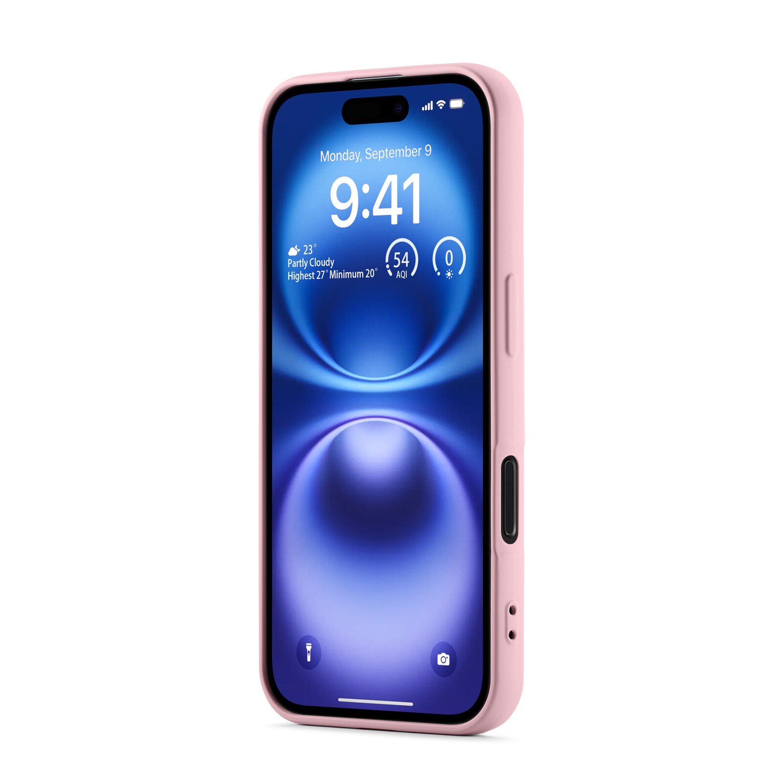 iPhone 16 Mobilcover i TPU, Lyserød