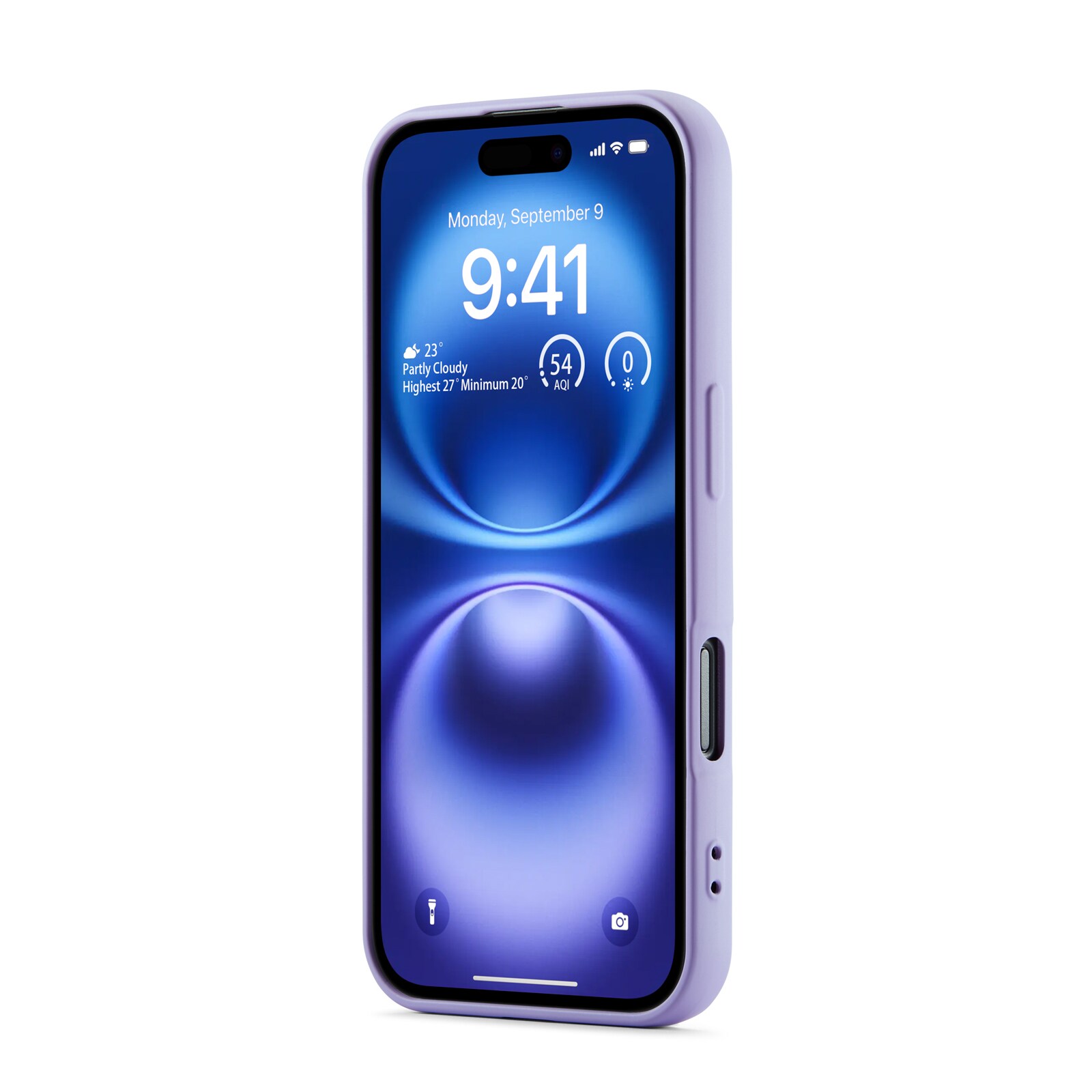 iPhone 16 Mobilcover i TPU, Lilla