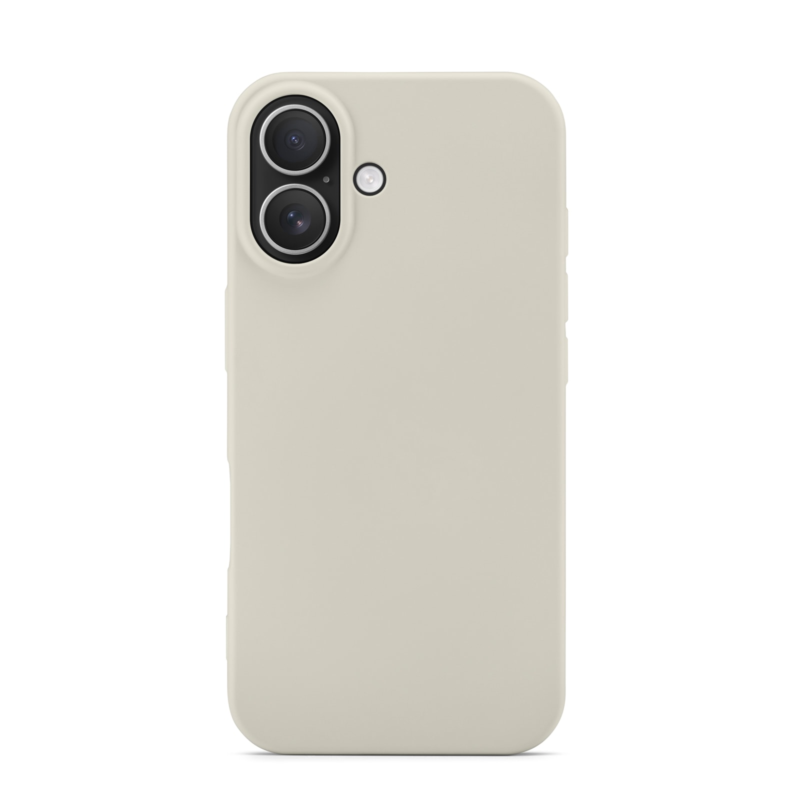 iPhone 16 Mobilcover i TPU, Beige