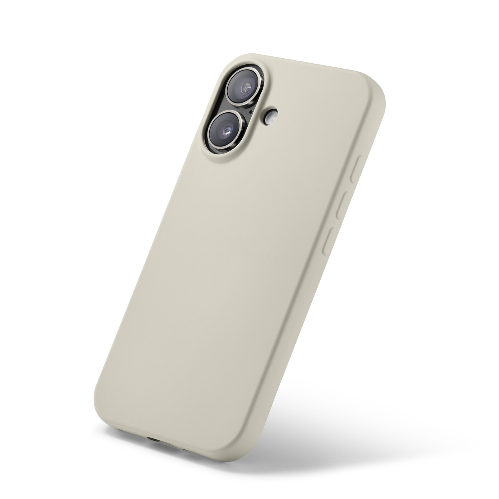 iPhone 16 Mobilcover i TPU, Beige