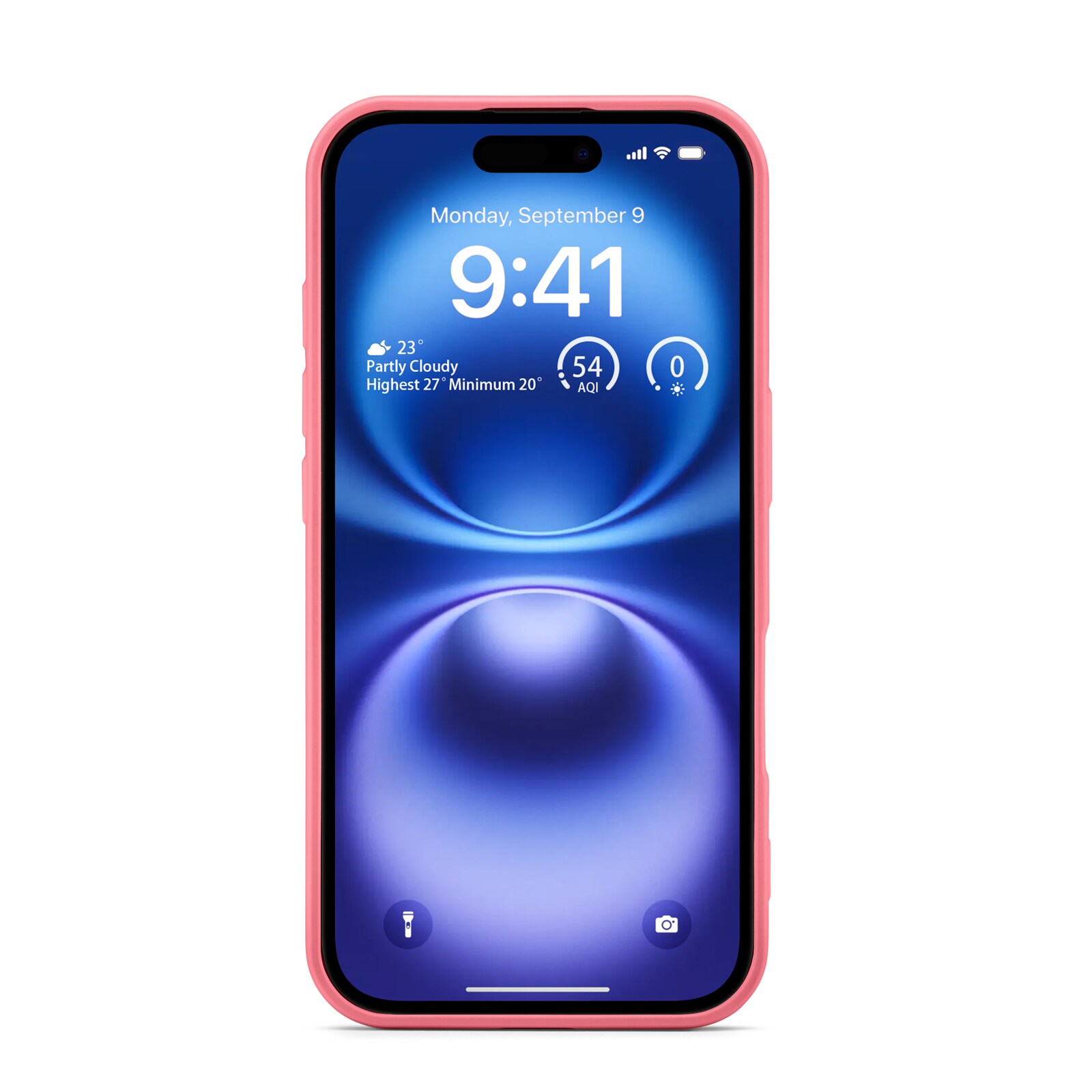 iPhone 16 Mobilcover i TPU, Cerise
