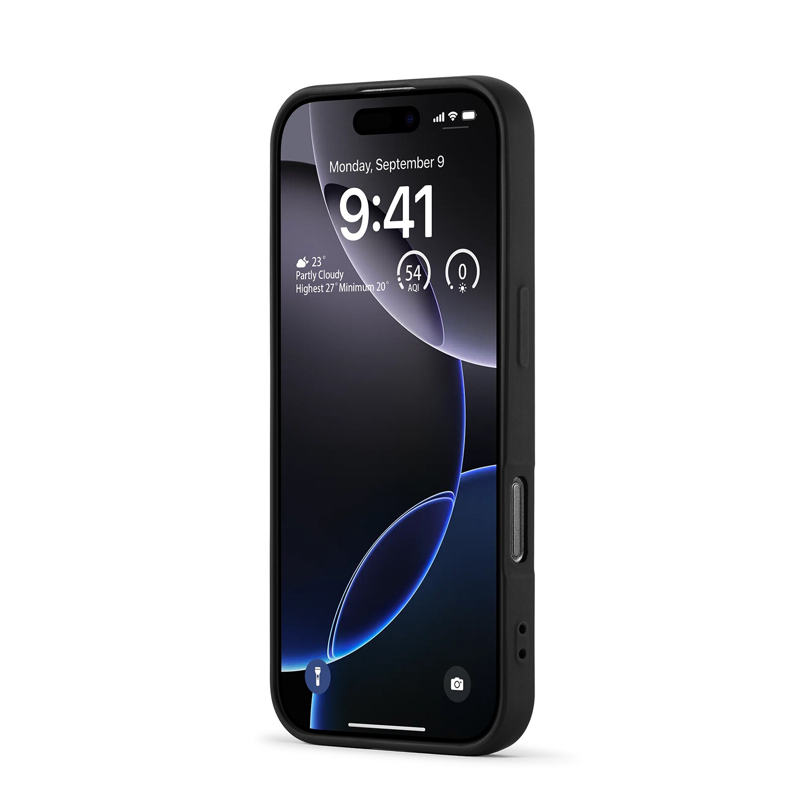 iPhone 16 Pro Max Mobilcover i TPU, Sort