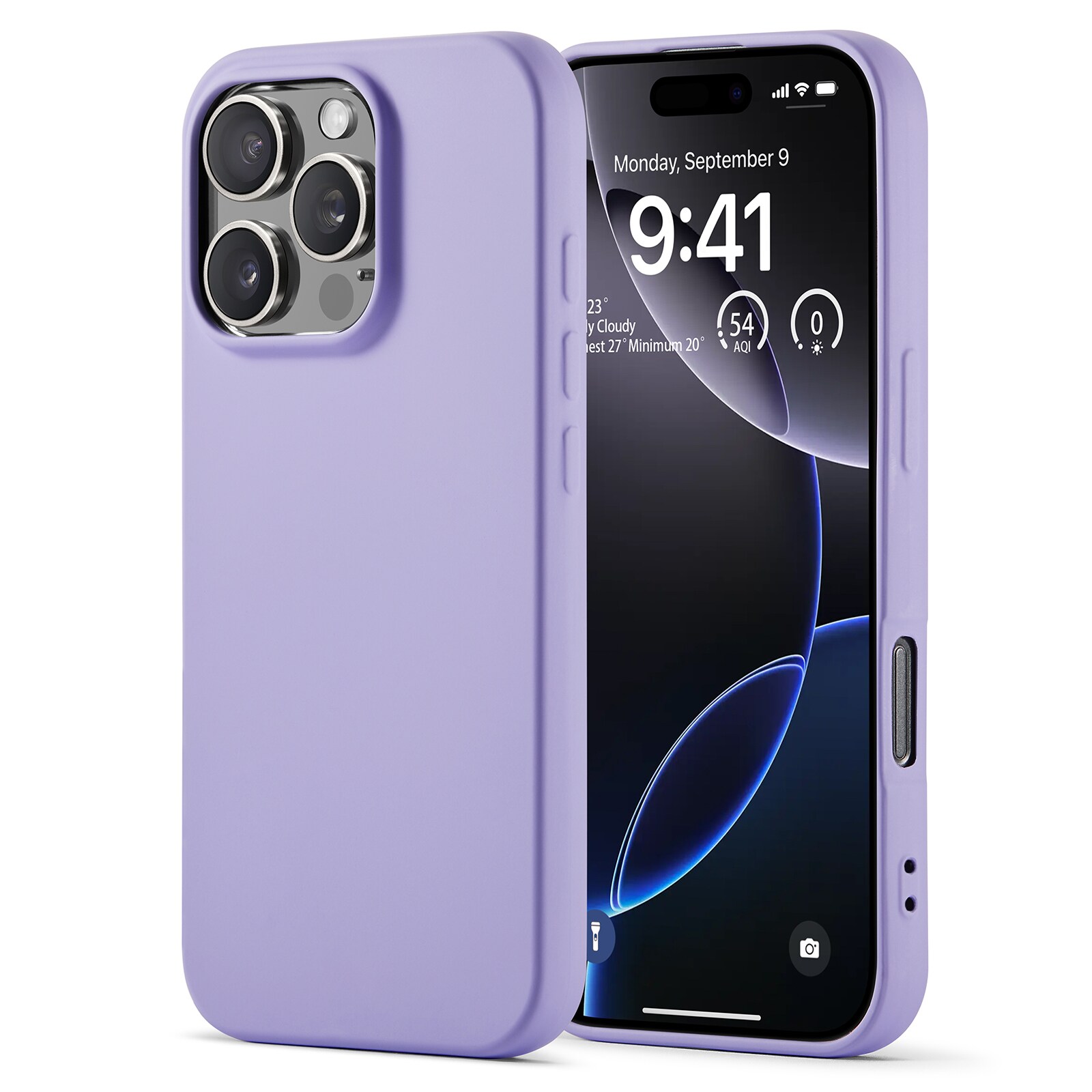 iPhone 16 Pro Max Mobilcover i TPU, Lilla