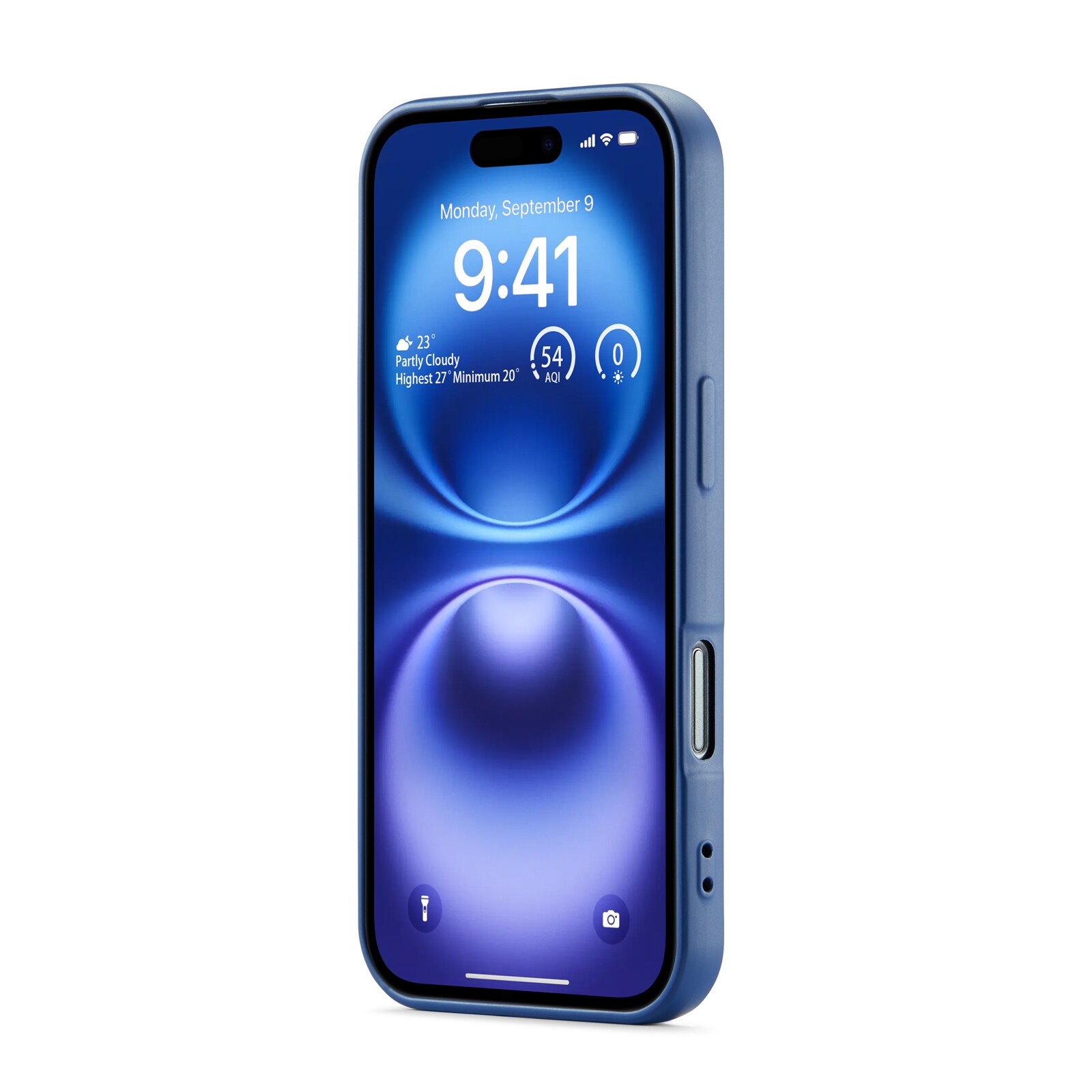 iPhone 16 Pro Max Mobilcover i TPU, Blå
