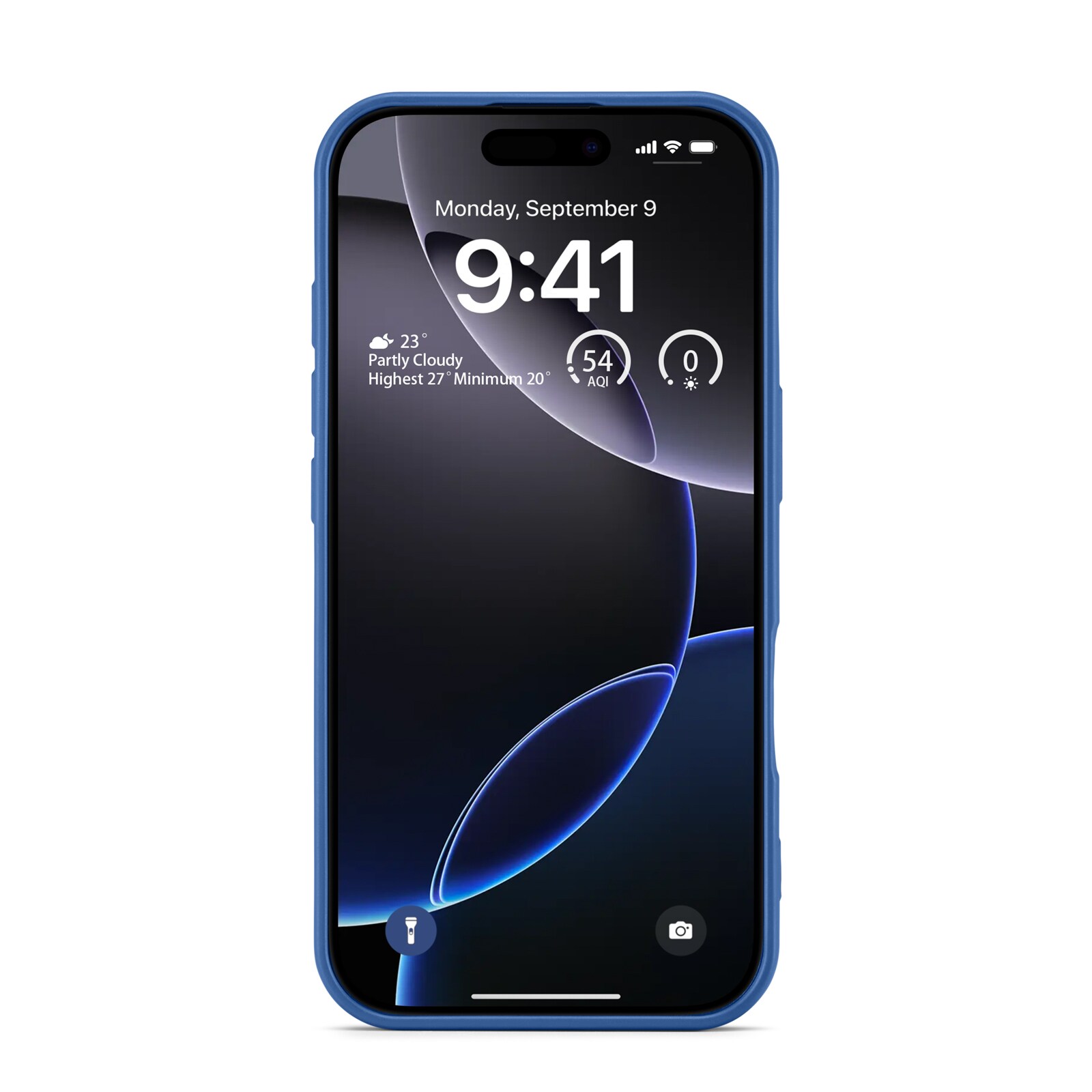 iPhone 16 Pro Max Mobilcover i TPU, Blå