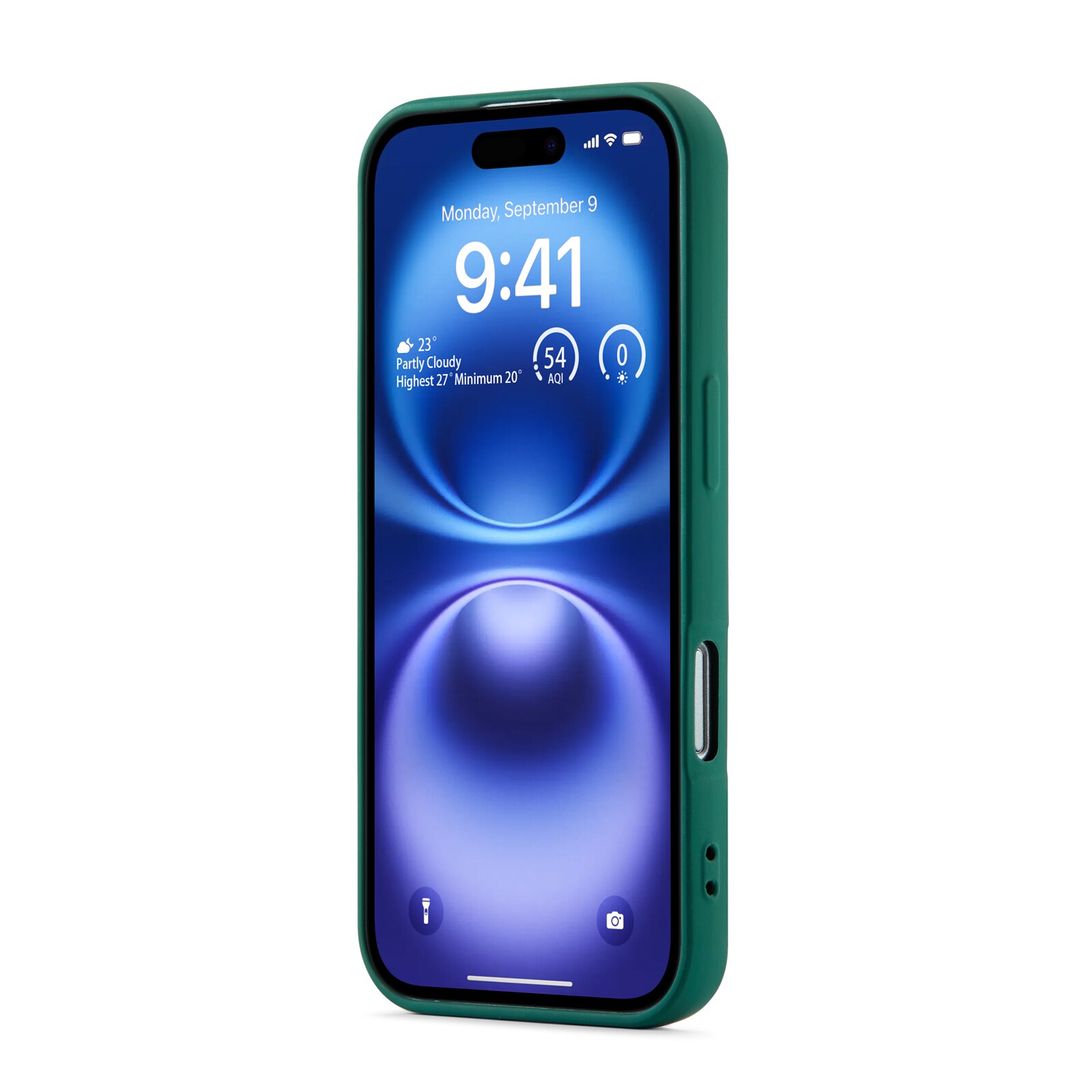 iPhone 16 Pro Max Mobilcover i TPU, Mørkegrøn