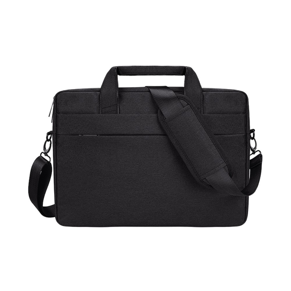 13.3" laptoptaske med skulderrem, Sort