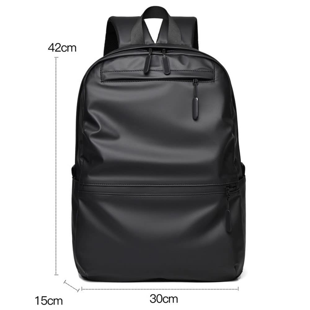 Vandafvisende 14" laptoprygsæk, Sort
