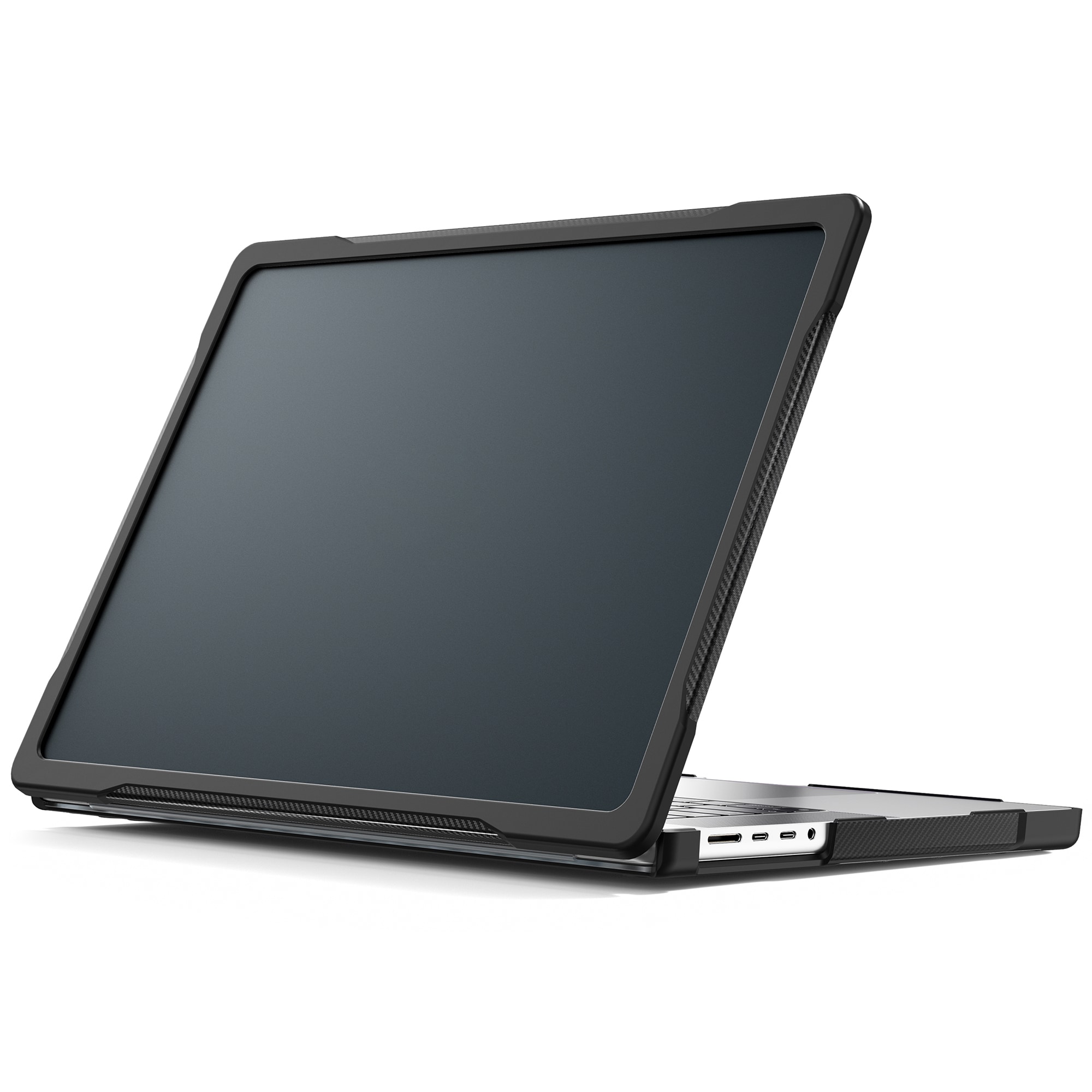 Apple MacBook Pro 16 2021 Stødsikkert Hybrid-cover, Sort