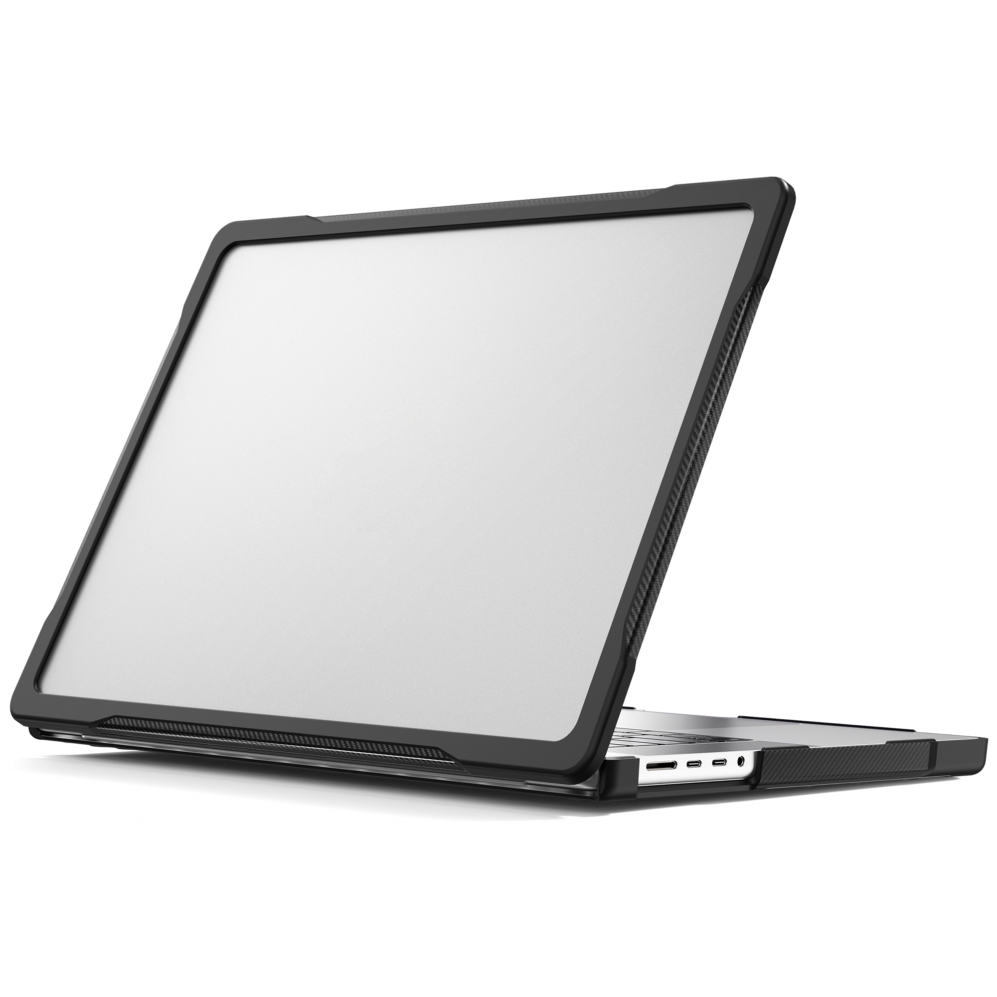 Apple MacBook Pro 16 2021 Stødsikkert Hybrid-cover, Gennemsigtig