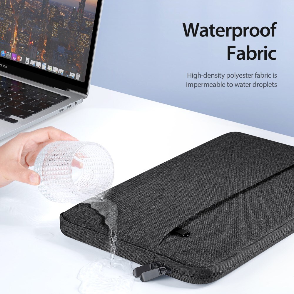 Computeretui til 13,9" laptop, Sort