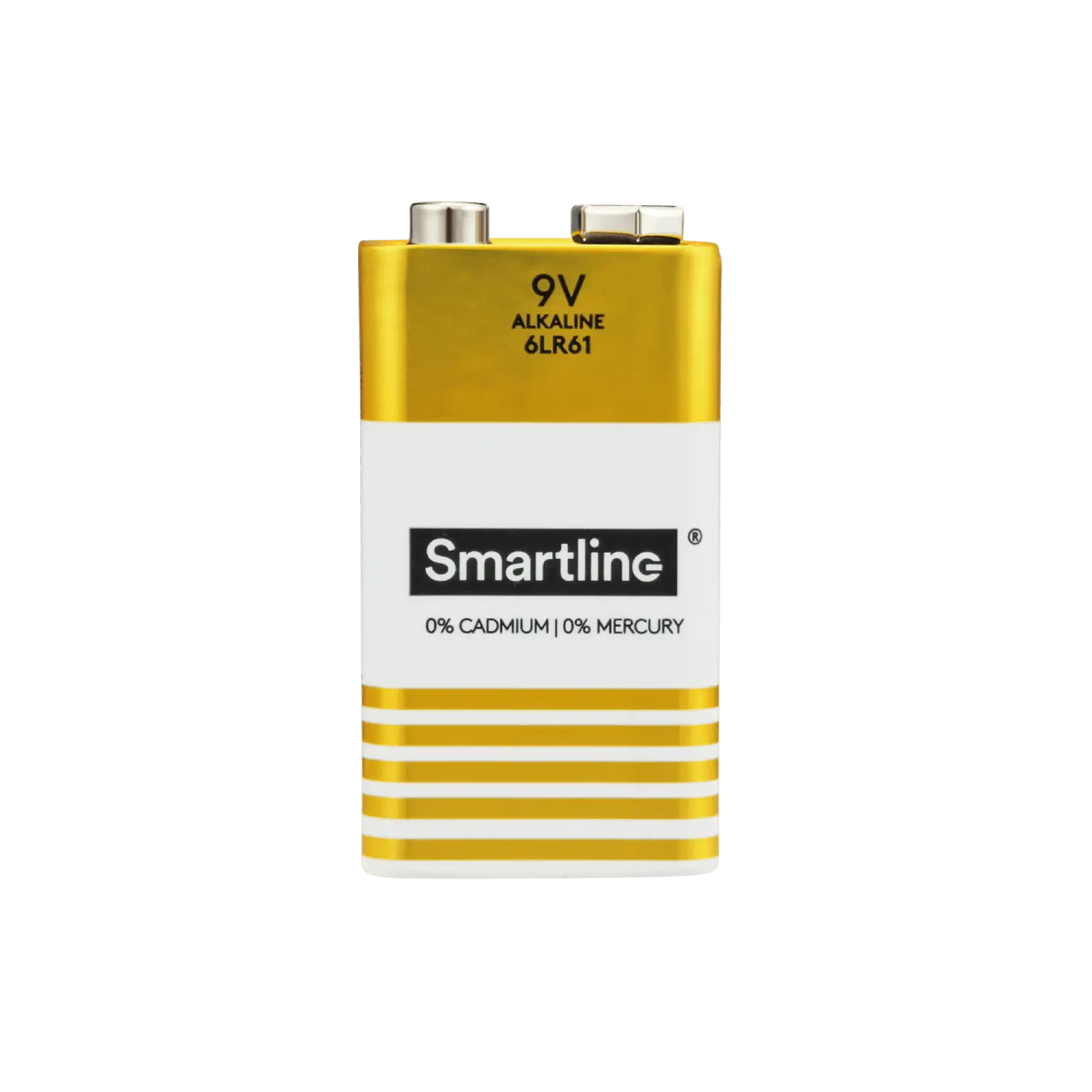 2-pak alkaline 9V-batterier 6LR61