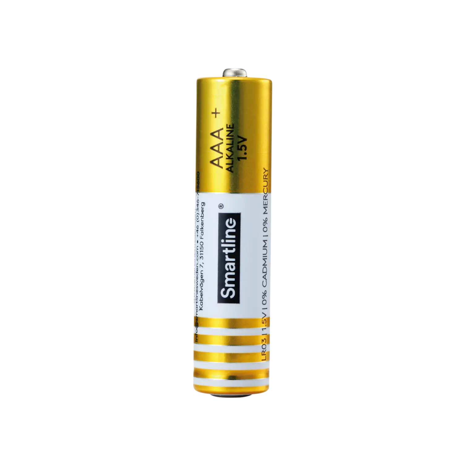 10-pak alkaline AAA-batterier LR03