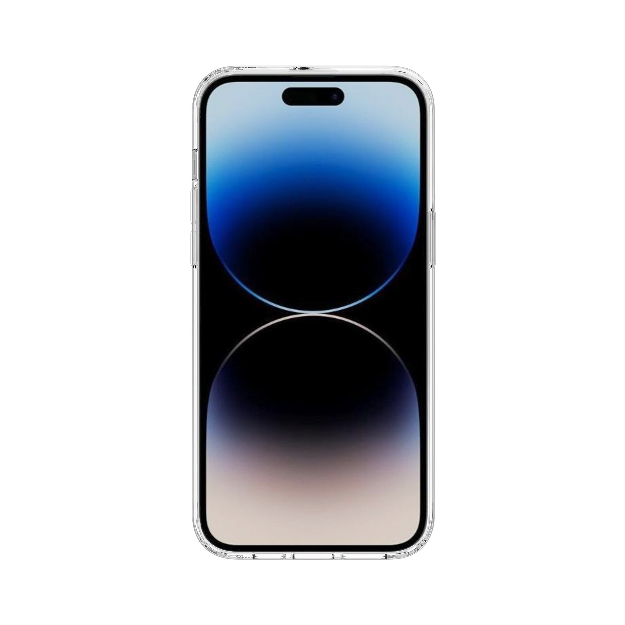 iPhone 14 Pro Max Crystal Hybrid-cover, Gennemsigtig