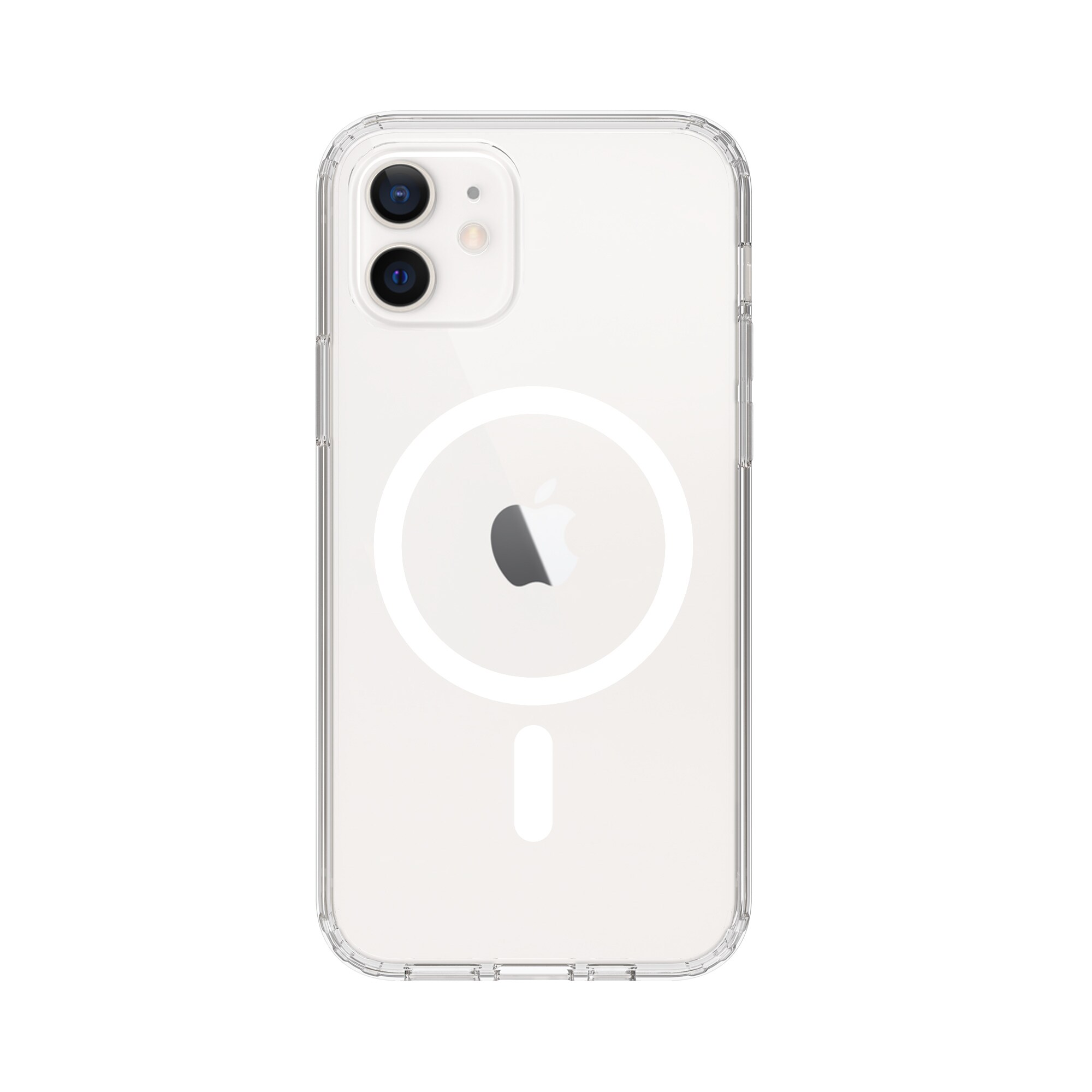 iPhone 12/iPhone 12 Pro MagSafe Hybrid-cover, Gennemsigtig