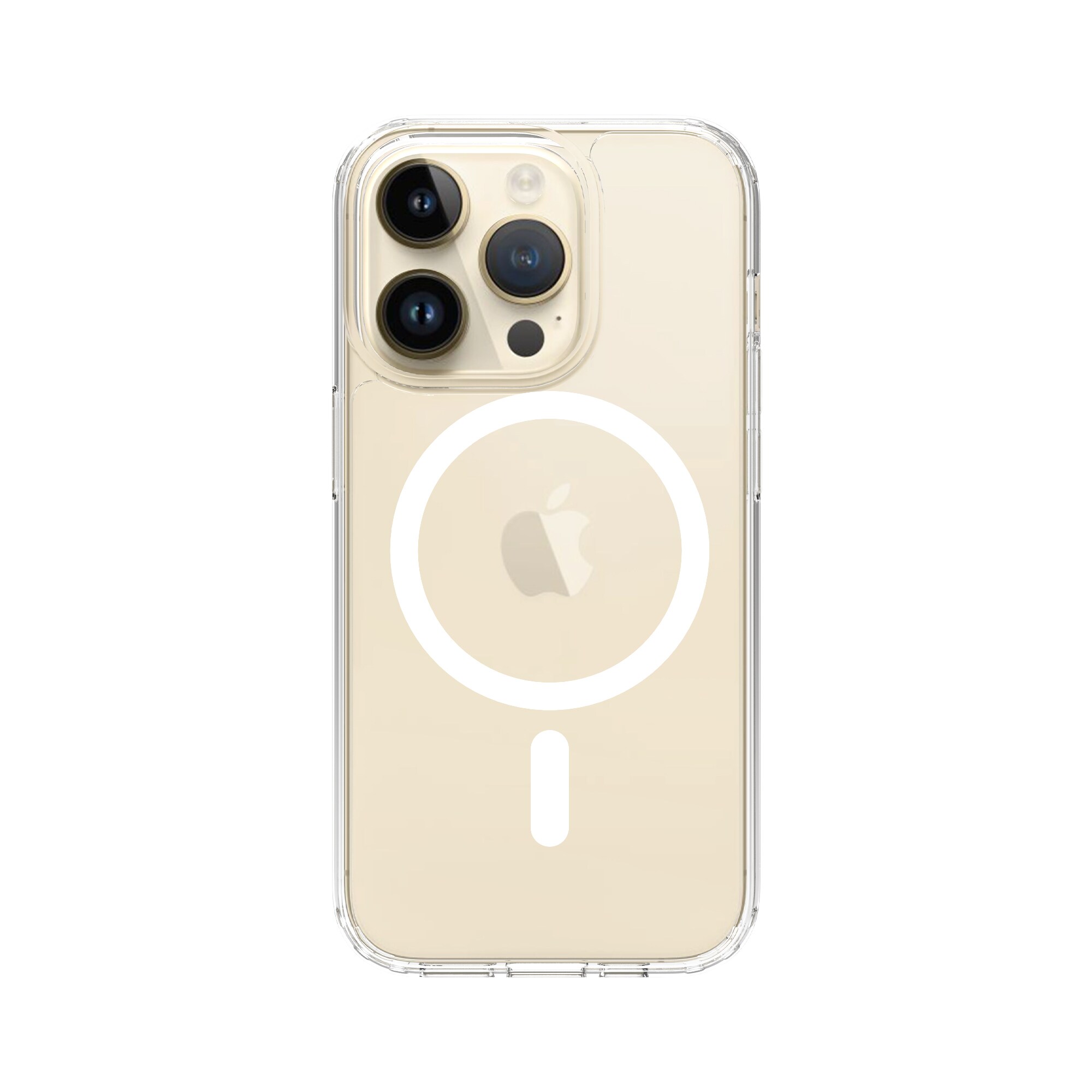 iPhone 14 Pro MagSafe Hybrid-cover, Gennemsigtig