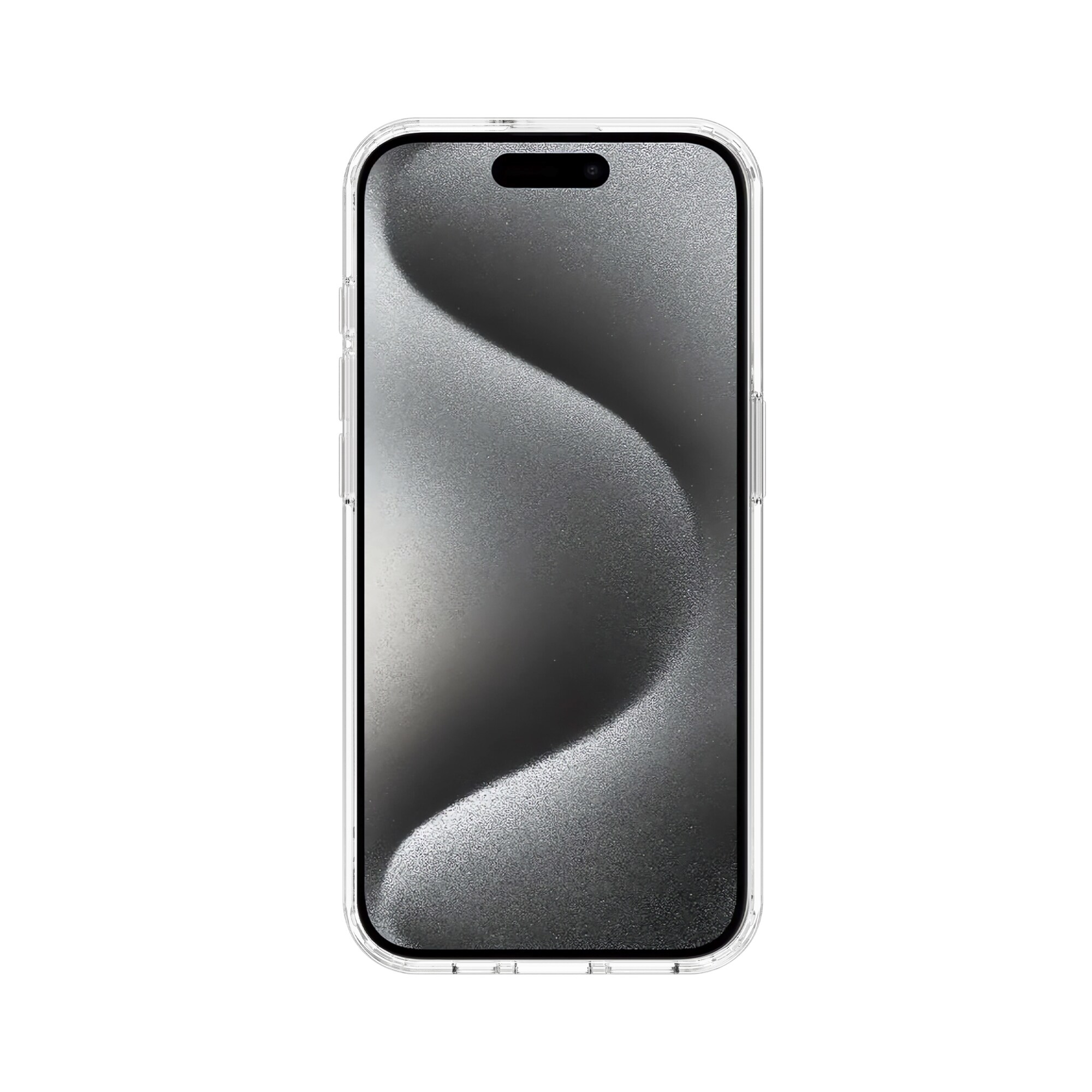 iPhone 15 Pro MagSafe Hybrid-cover, Gennemsigtig