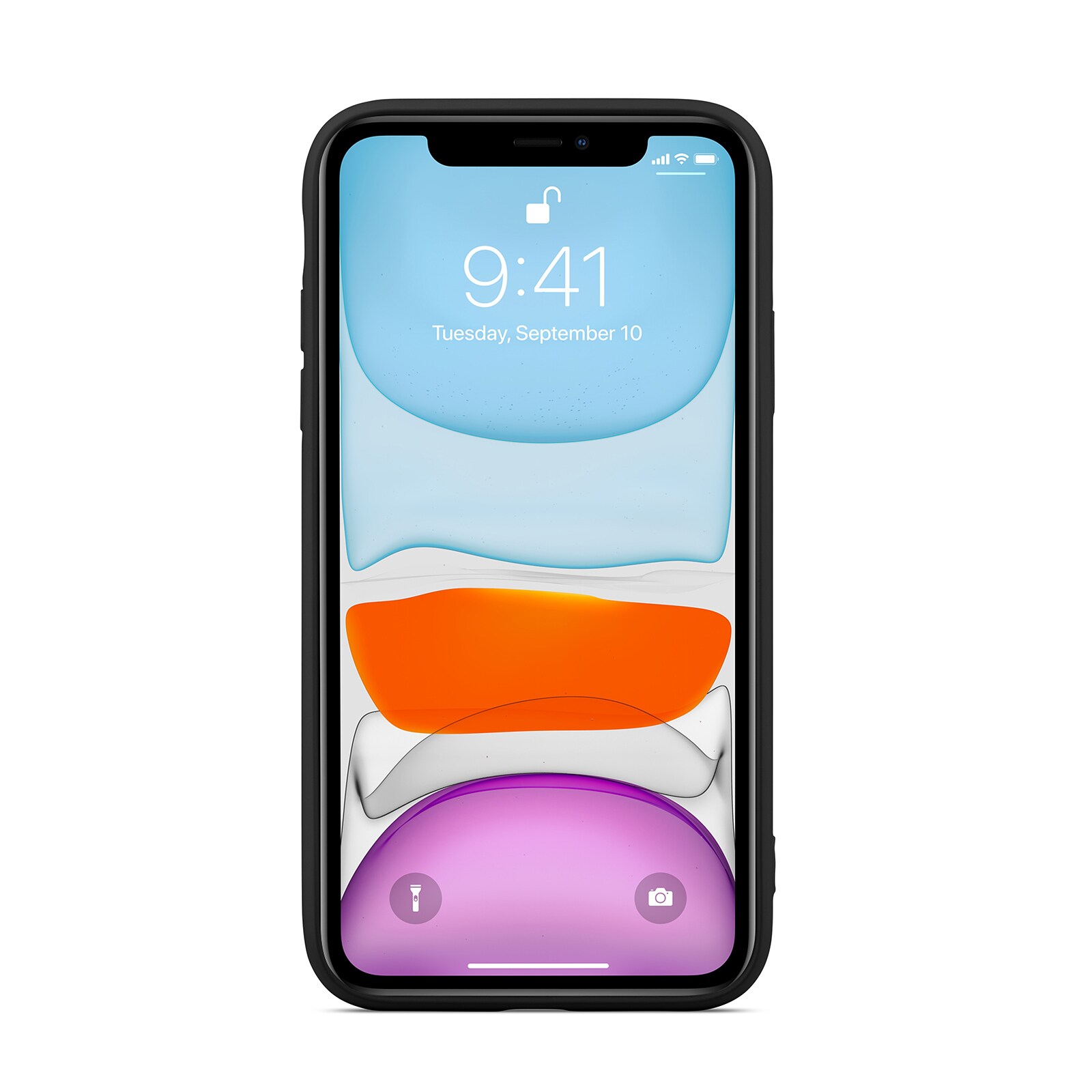 iPhone 11 Mobilcover i TPU, Sort