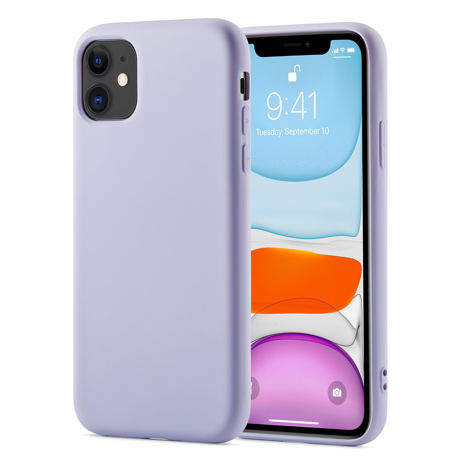 iPhone 11 Mobilcover i TPU, Lilla
