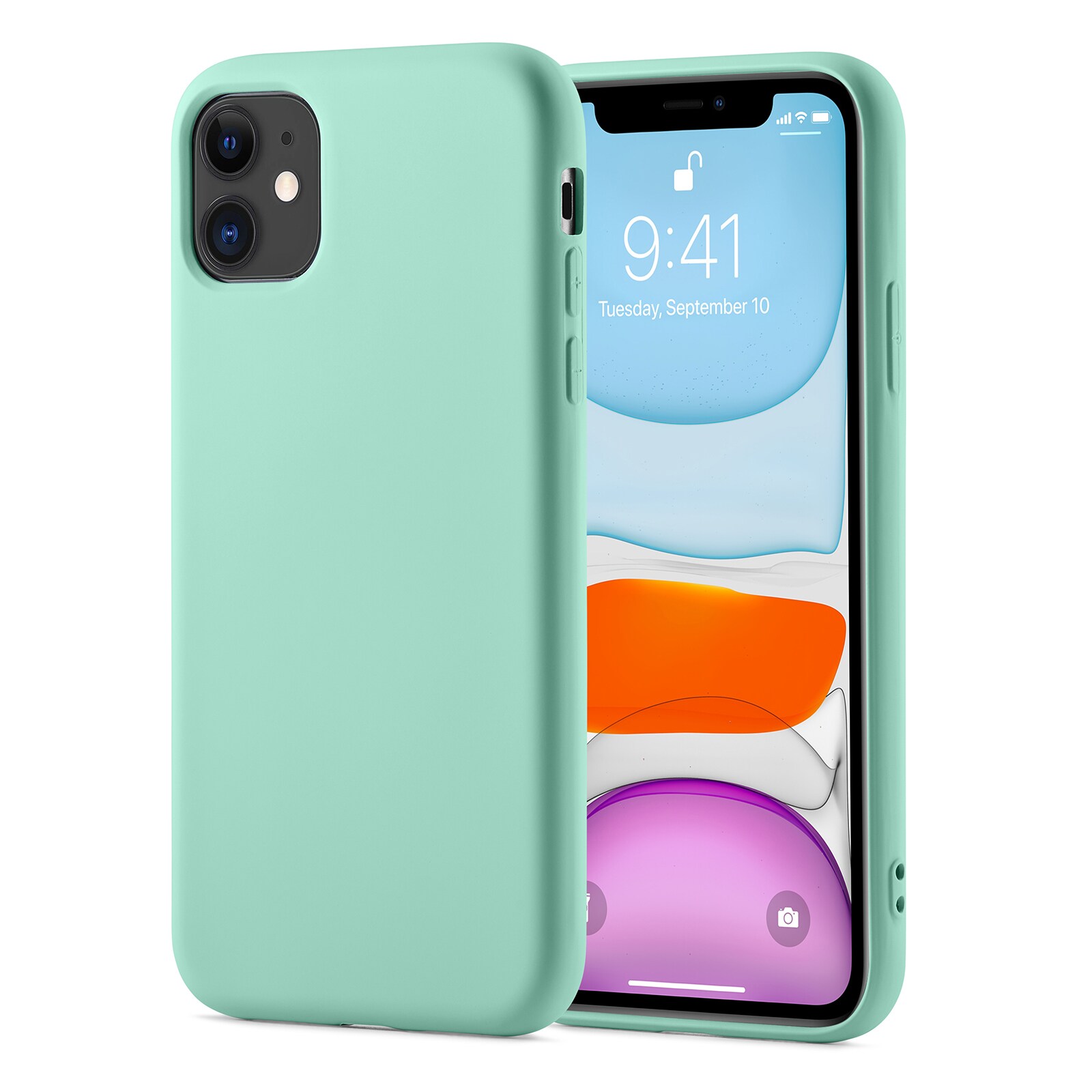 iPhone 11 Mobilcover i TPU, Grøn