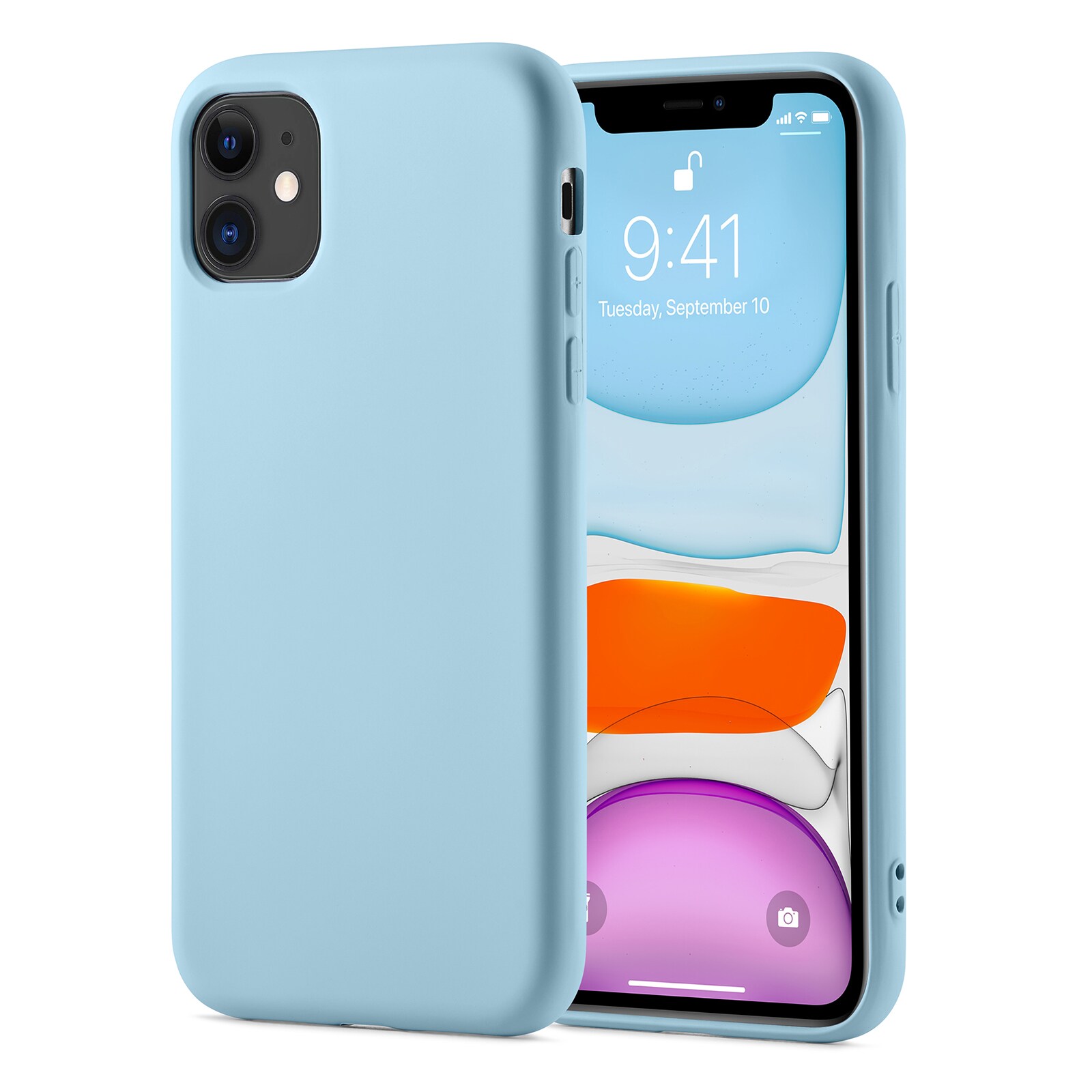 iPhone 11 Mobilcover i TPU, Blå