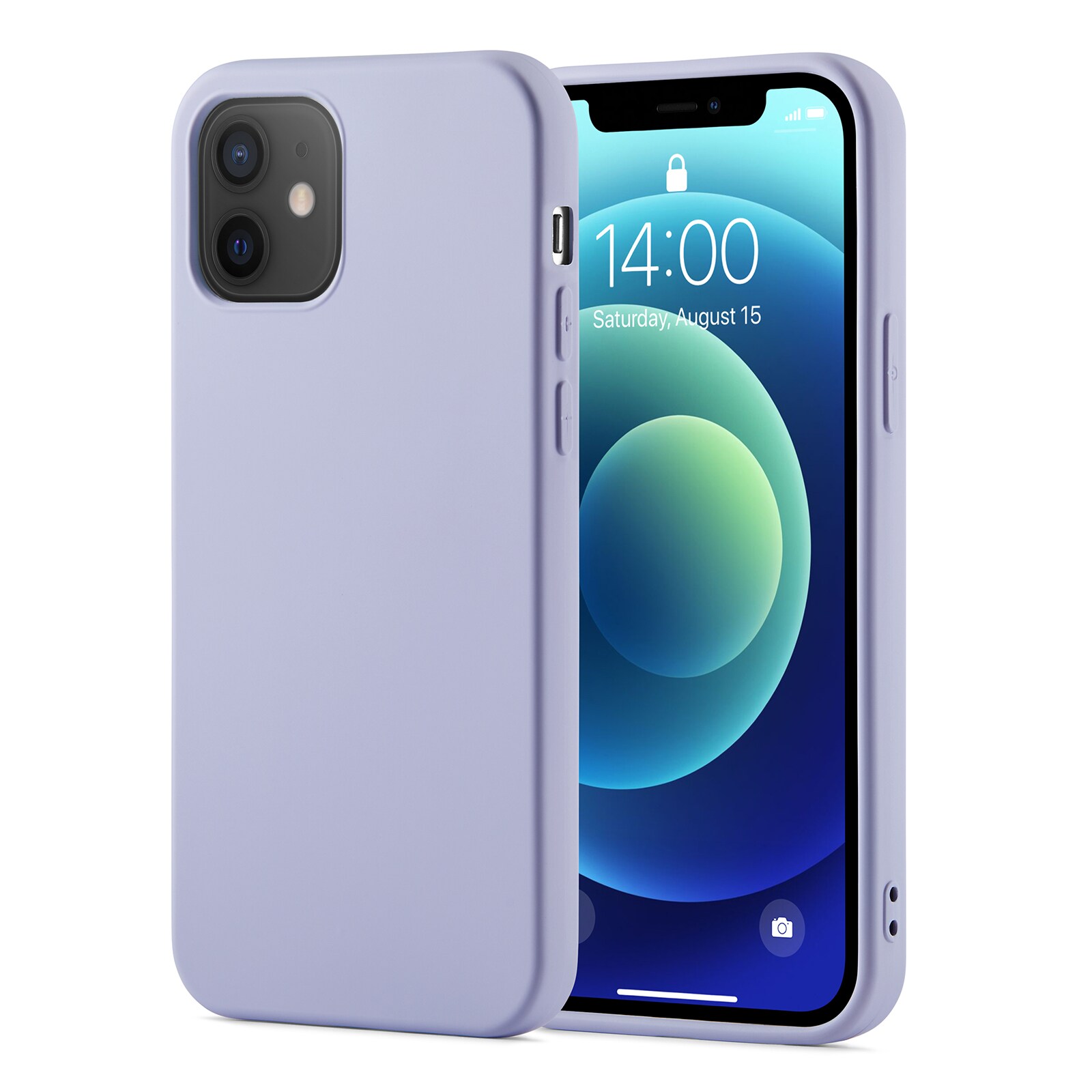 iPhone 12/iPhone 12 Pro Mobilcover i TPU, Lilla